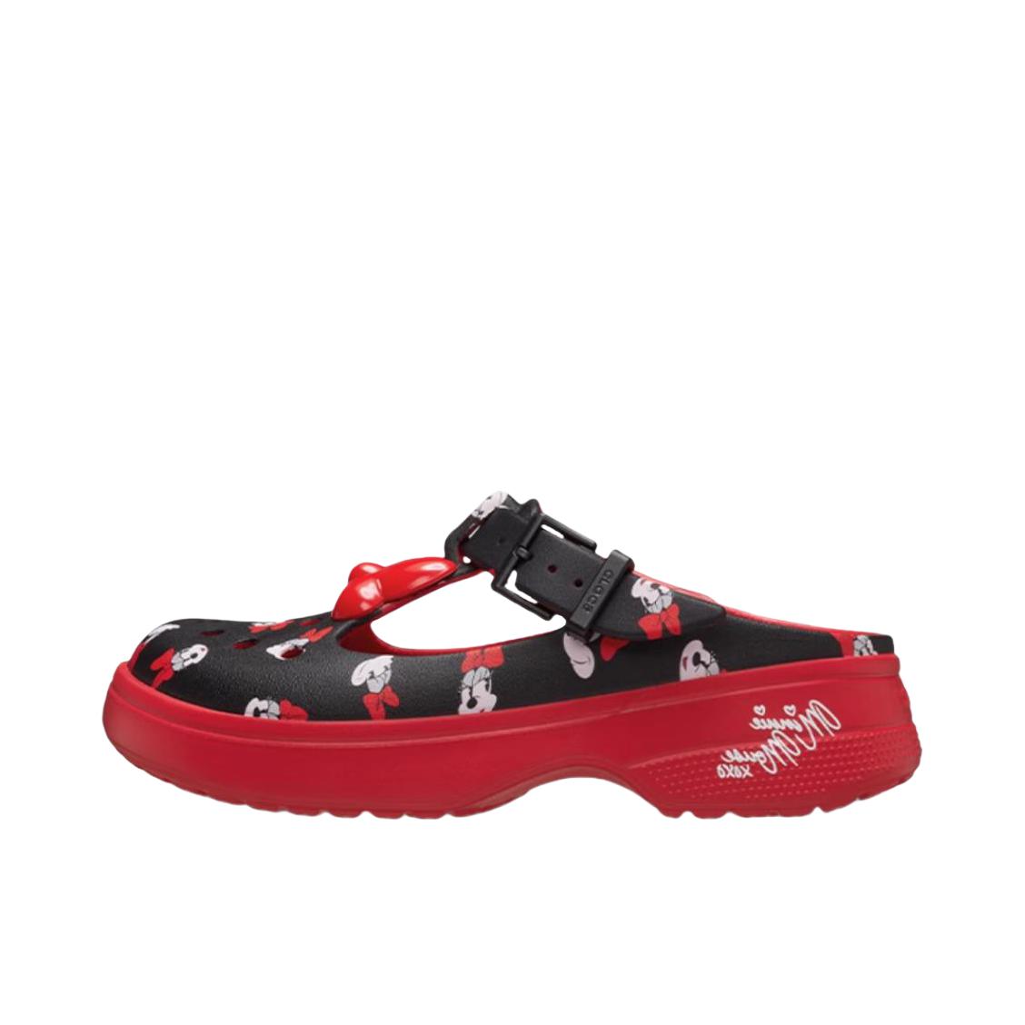 推荐商品：Crocs/卡骆驰 经典米妮 玛丽珍 包头 平底 沙滩鞋 凉鞋 211143 女款/彩色