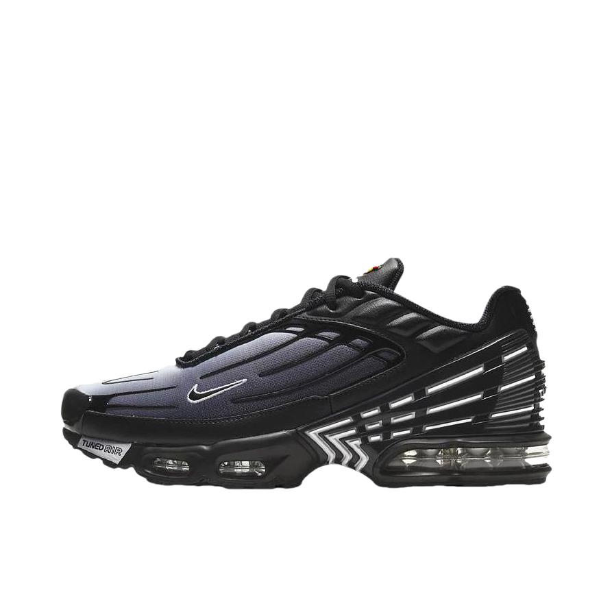 推荐商品：Nike Air Max Plus 3 跑鞋 防滑耐磨织物合成革 黑色/灰色