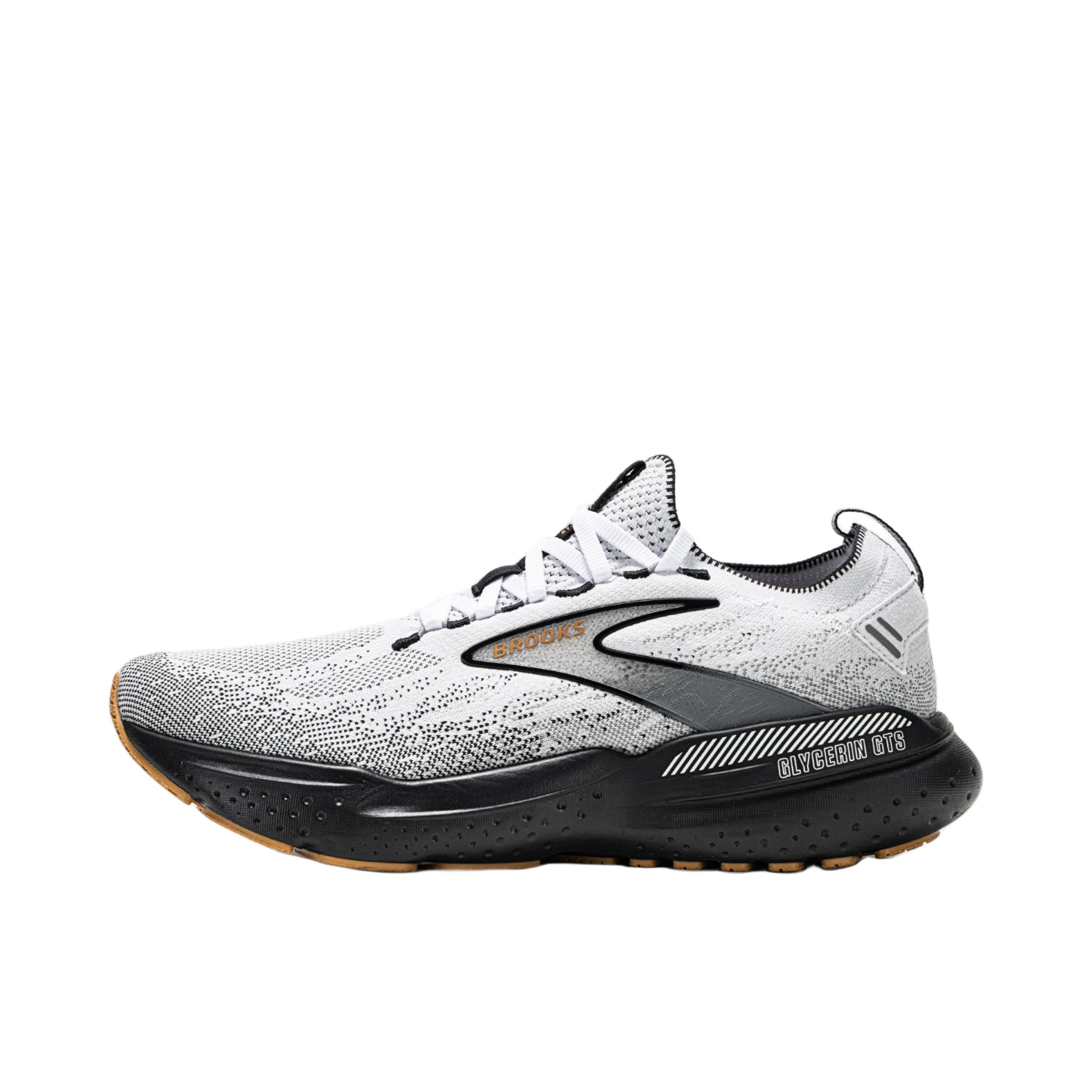 推荐商品：Brooks/布鲁克斯 Glycerin甘油21氮科技 防滑耐磨 贴合 缓震 支撑透气 跑鞋 支撑/白色/灰色/黑色