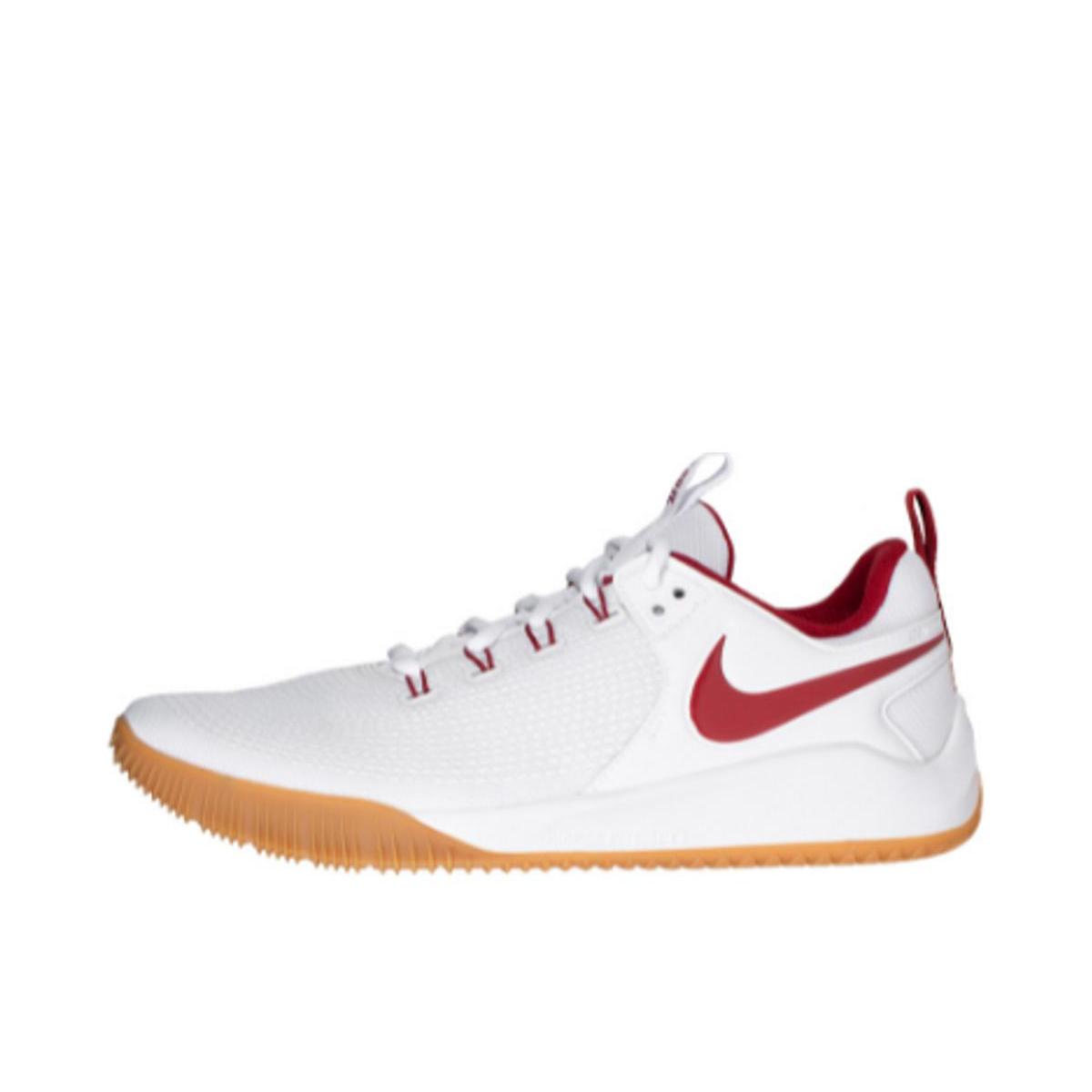 推荐商品：Nike Zoom Hyperace 2 运动休闲 舒适透气 缓震防滑 耐磨 训练轻便 排球鞋 白色/红色