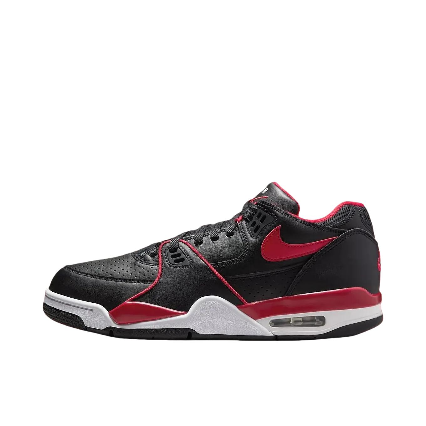 推荐商品：Nike Air Flight 89 篮球鞋 舒适缓震防滑耐磨潮流简约百搭复古轻便 黑色/红色