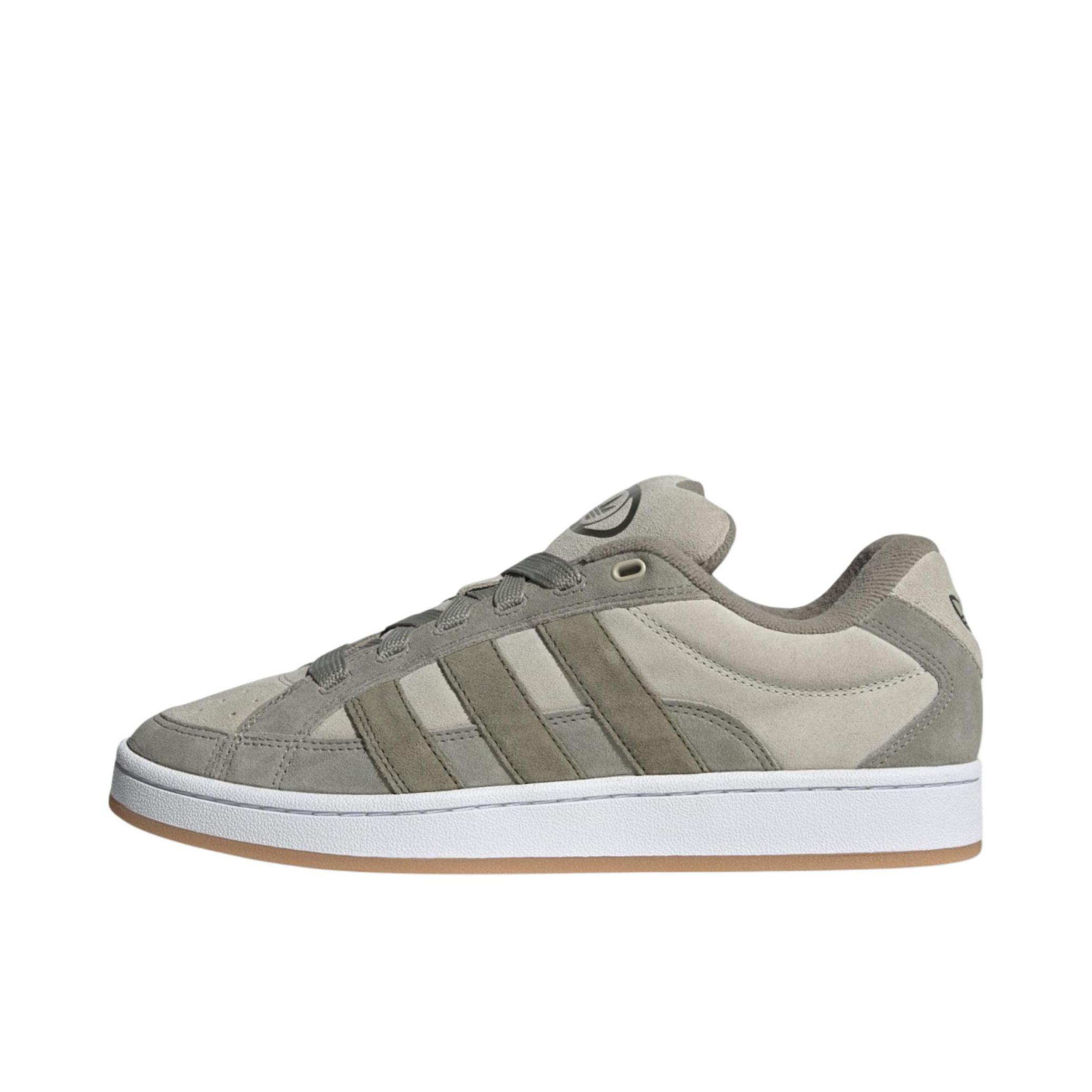 推荐商品：adidas Campus 00s Beta 板鞋 防滑耐磨低帮系带舒适百搭潮流贴合 灰绿色