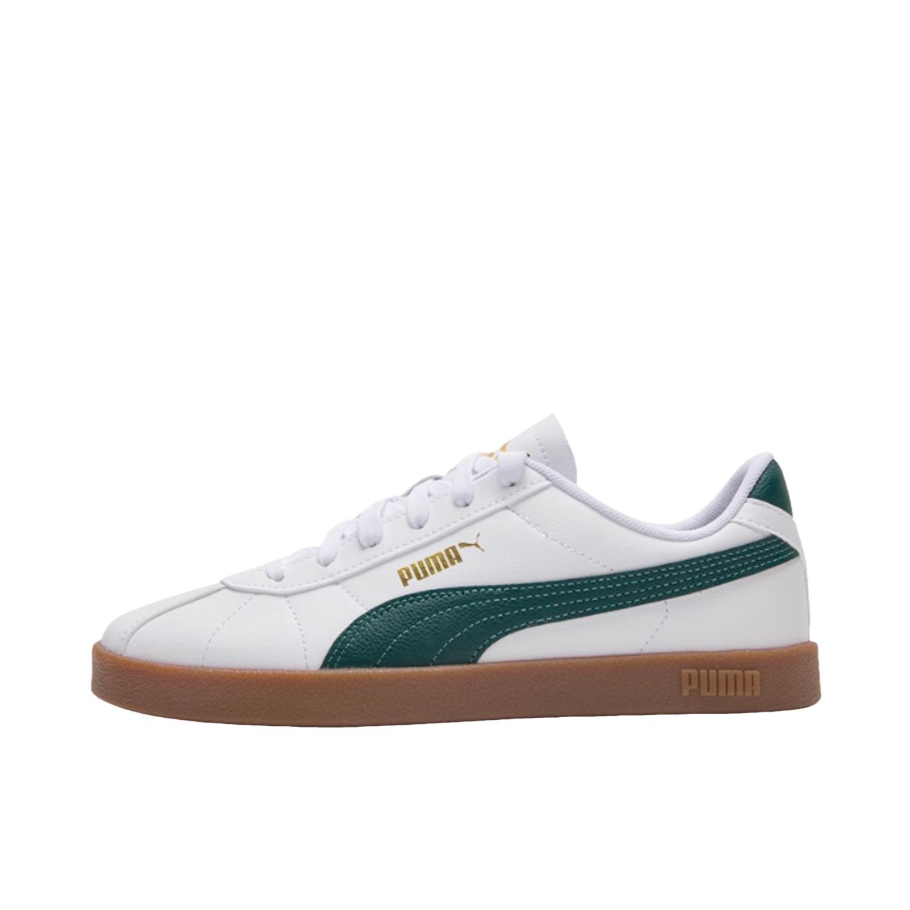 推荐商品：Puma/彪马 Smash Vulc V3 板鞋 轻便透气防滑耐磨舒适百搭简约时尚复古薄底 低帮/白色/绿色