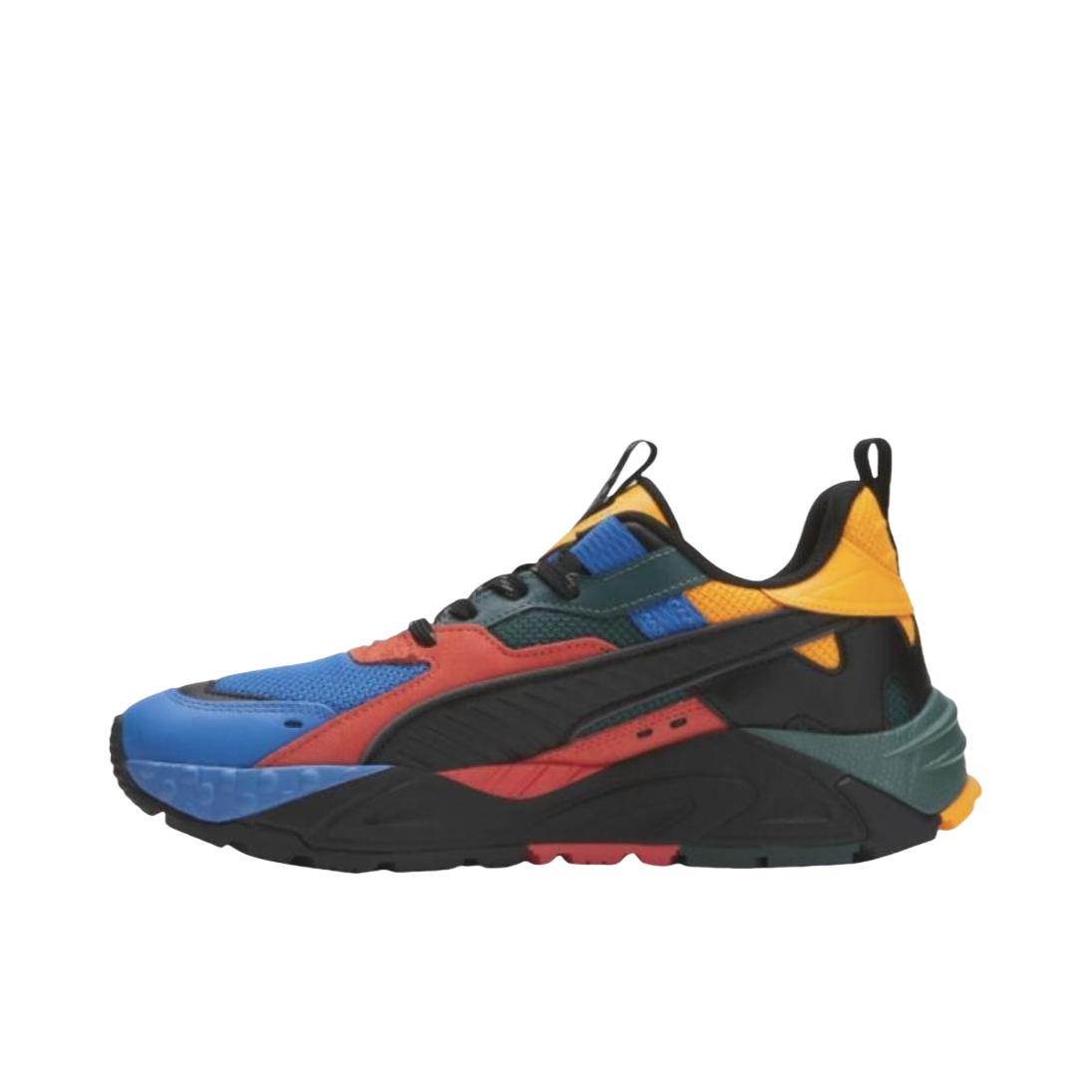 推荐商品：Puma/彪马 Rs-Trck 舒适耐磨 透气轻便 运动休闲鞋 蓝色/橙色/黑色