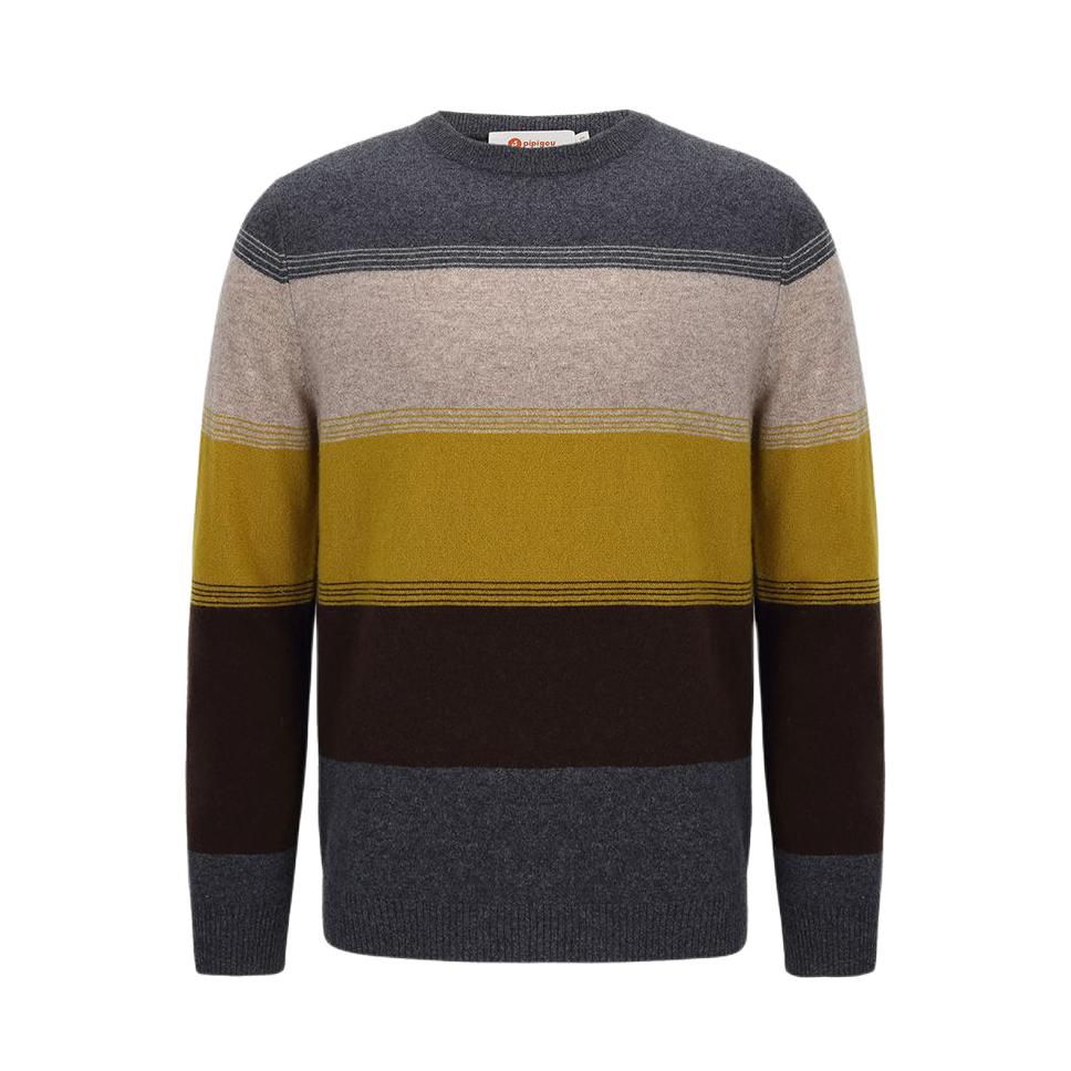 推荐商品：pipigou/皮皮狗 纯山羊绒毛衣 黑