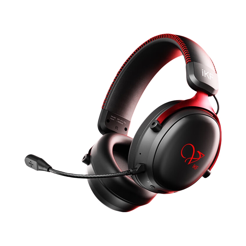 IKF V11 Pro 头戴式 无线游戏耳机 四模闪连 舒适人体工学 听声辨位
