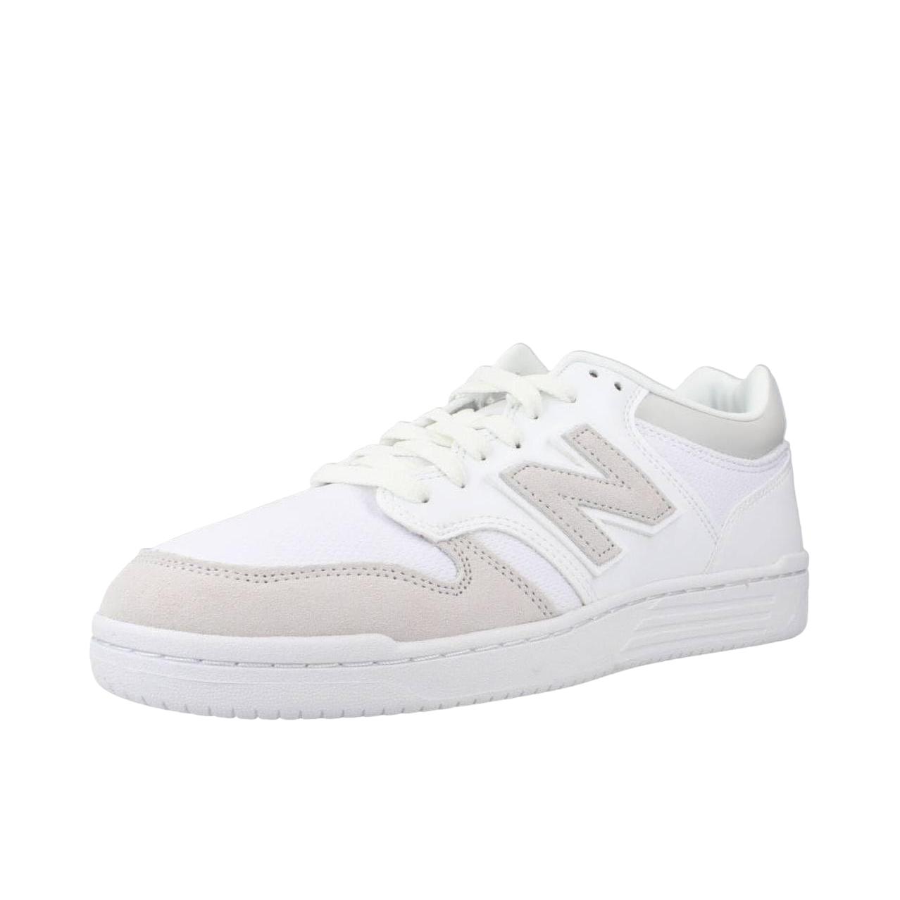 推荐商品：New Balance numeric 480 薄底 减震耐磨 防滑轻便 透气 复古 板鞋 低帮/白色/灰色