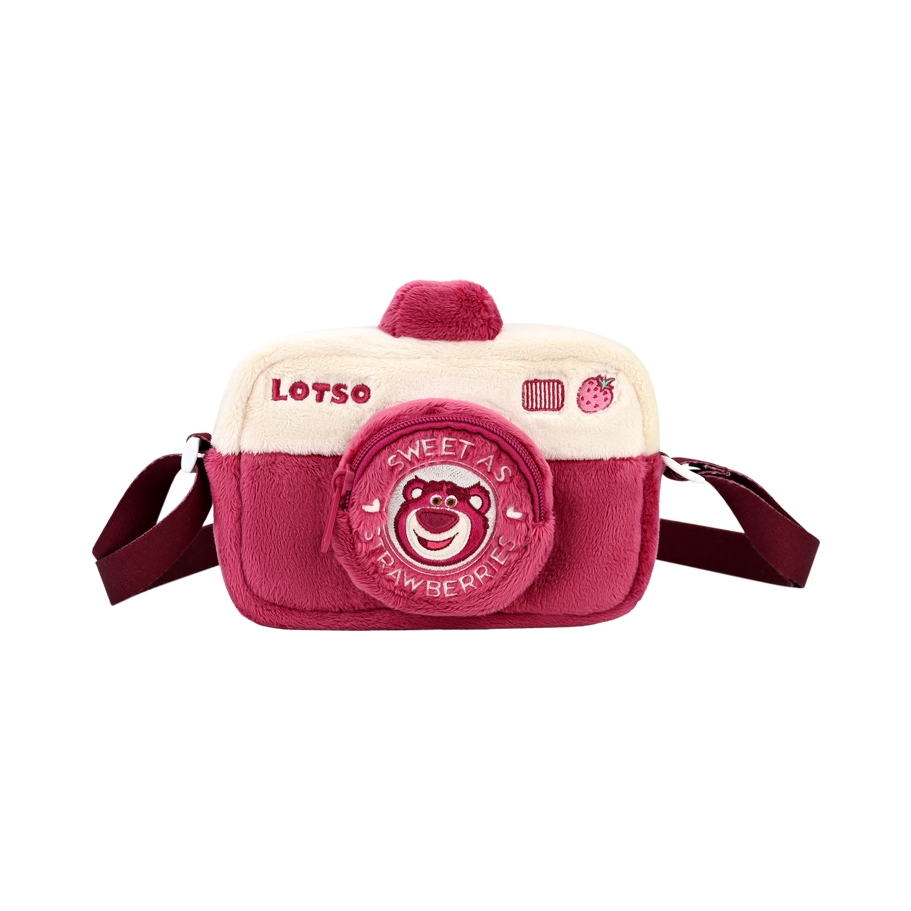 推荐商品：【Disney/迪士尼联名款】POTDEMIEL 蜂蜜罐 常规情侣款可爱Q萌涤纶聚酯纤维斜挎包