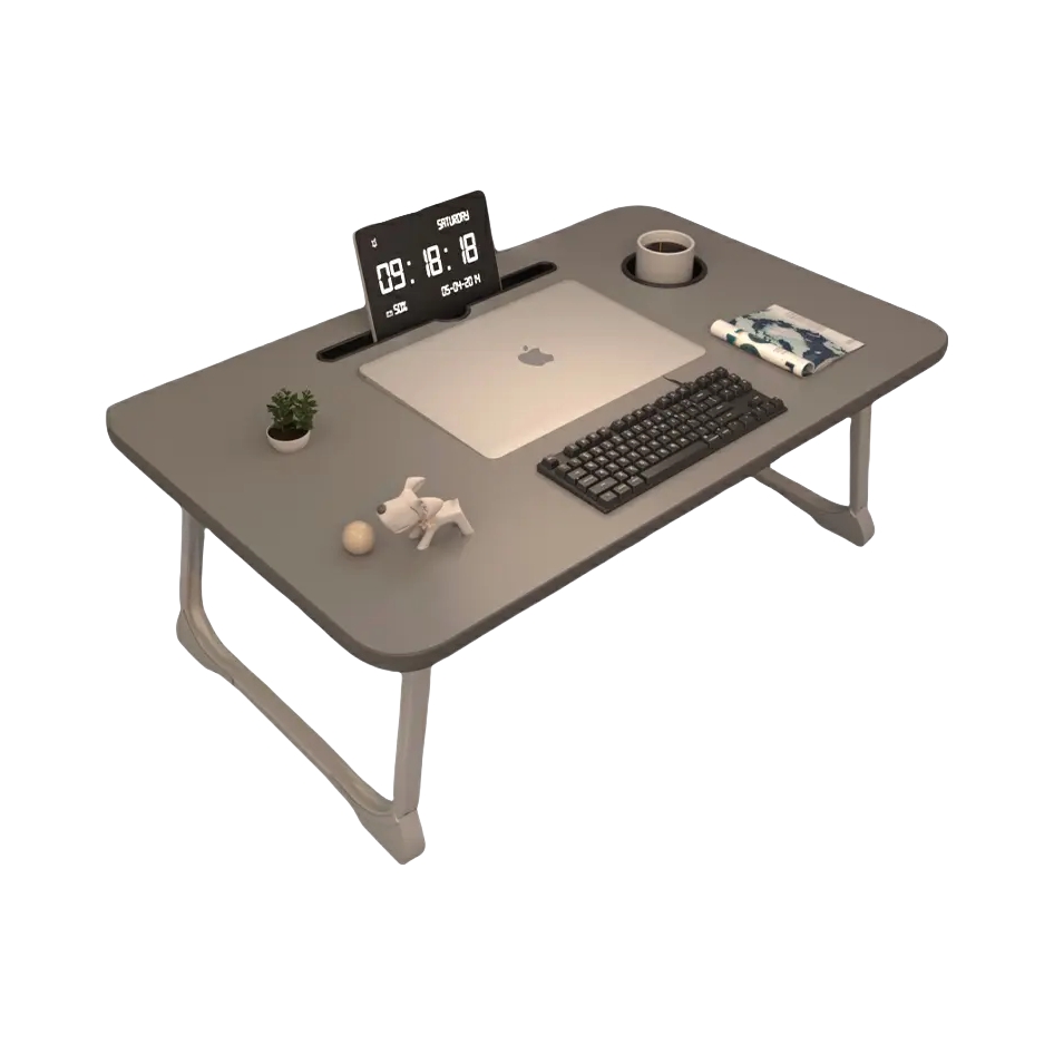 推荐商品：匠堂 卡槽杯托款 笔记本膝上桌 6040U101