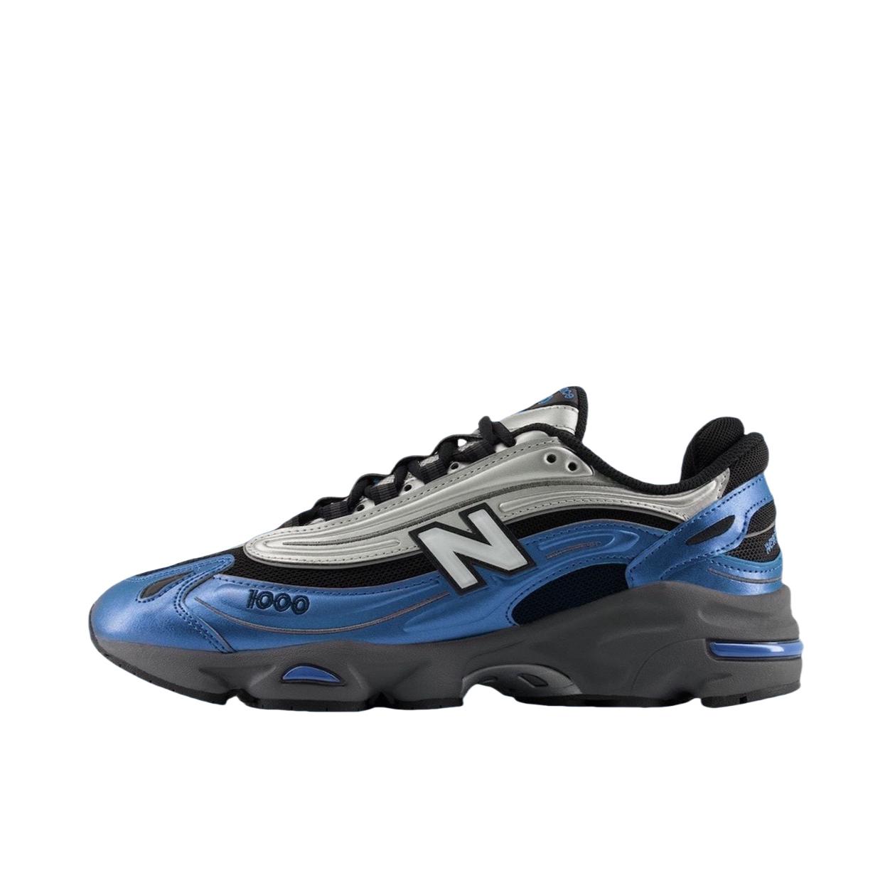 推荐商品：New Balance 1000 运动休闲鞋 舒适百搭透气防滑耐磨圆头复古 蓝色/黑色/银色