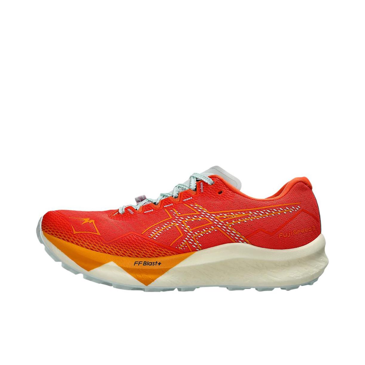 推荐商品：Asics/亚瑟士 Fujispeed 3 跑鞋 舒适轻量缓震防滑耐磨抓地公路越野碳板 男款/橙色