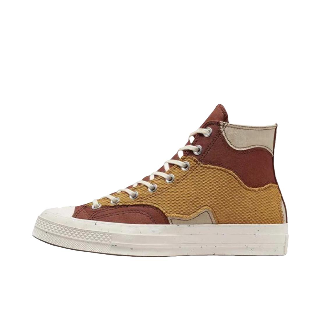 推荐商品：Converse/匡威 Chuck 70 帆布鞋 防滑耐磨薄底轻便透气舒适百搭复古时尚贴合圆头流光风 咖啡色