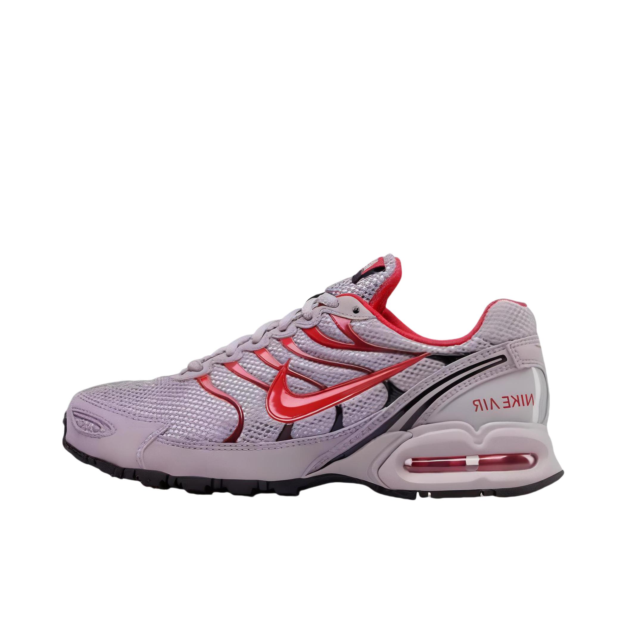 推荐商品：Nike Air Max Torch 4 跑鞋 缓震耐磨防滑透气合成革织物气垫 灰色/红色