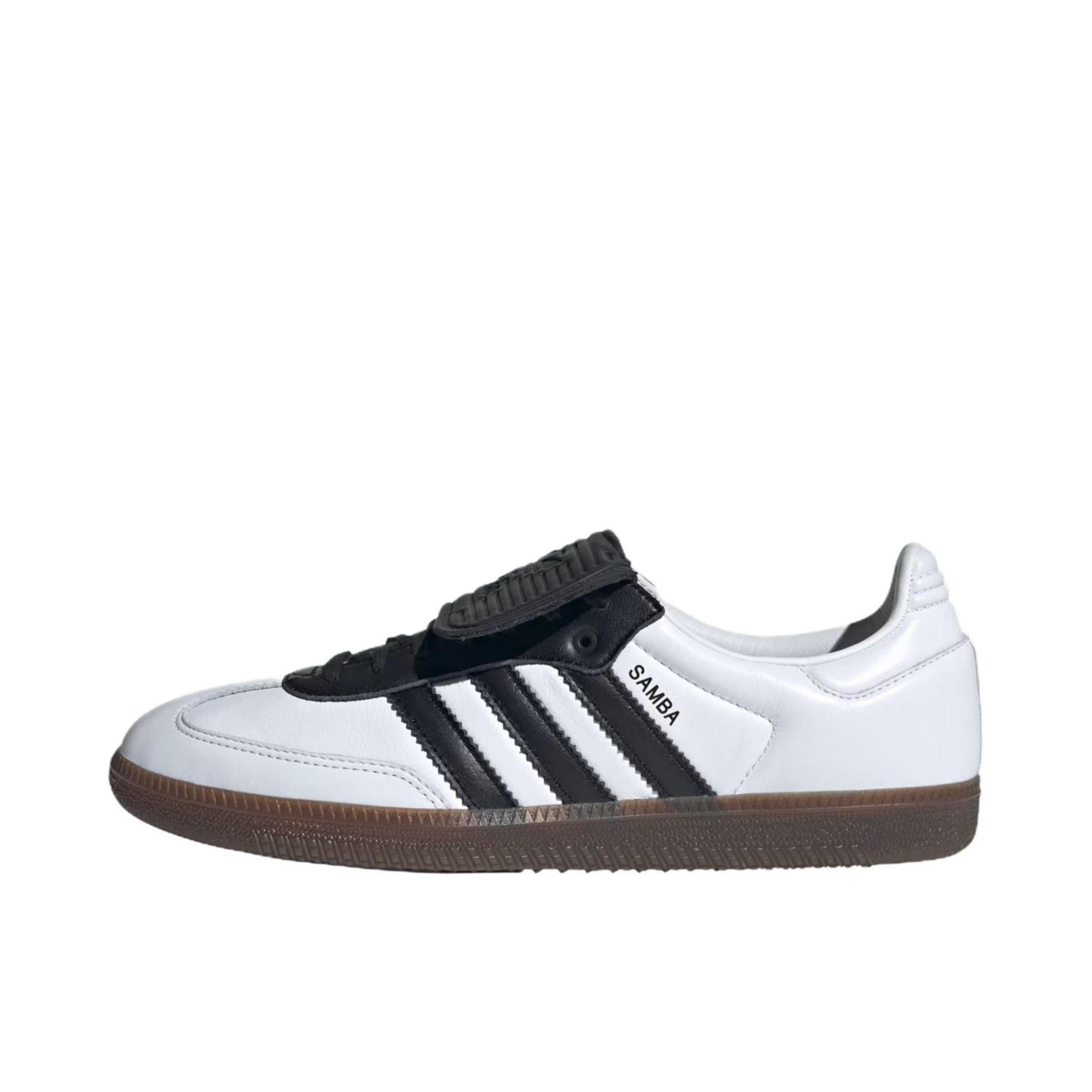 adidas Originals Samba LT T头鞋 德训鞋 板鞋 防滑耐磨薄底透气复古贴合圆头 帆白色