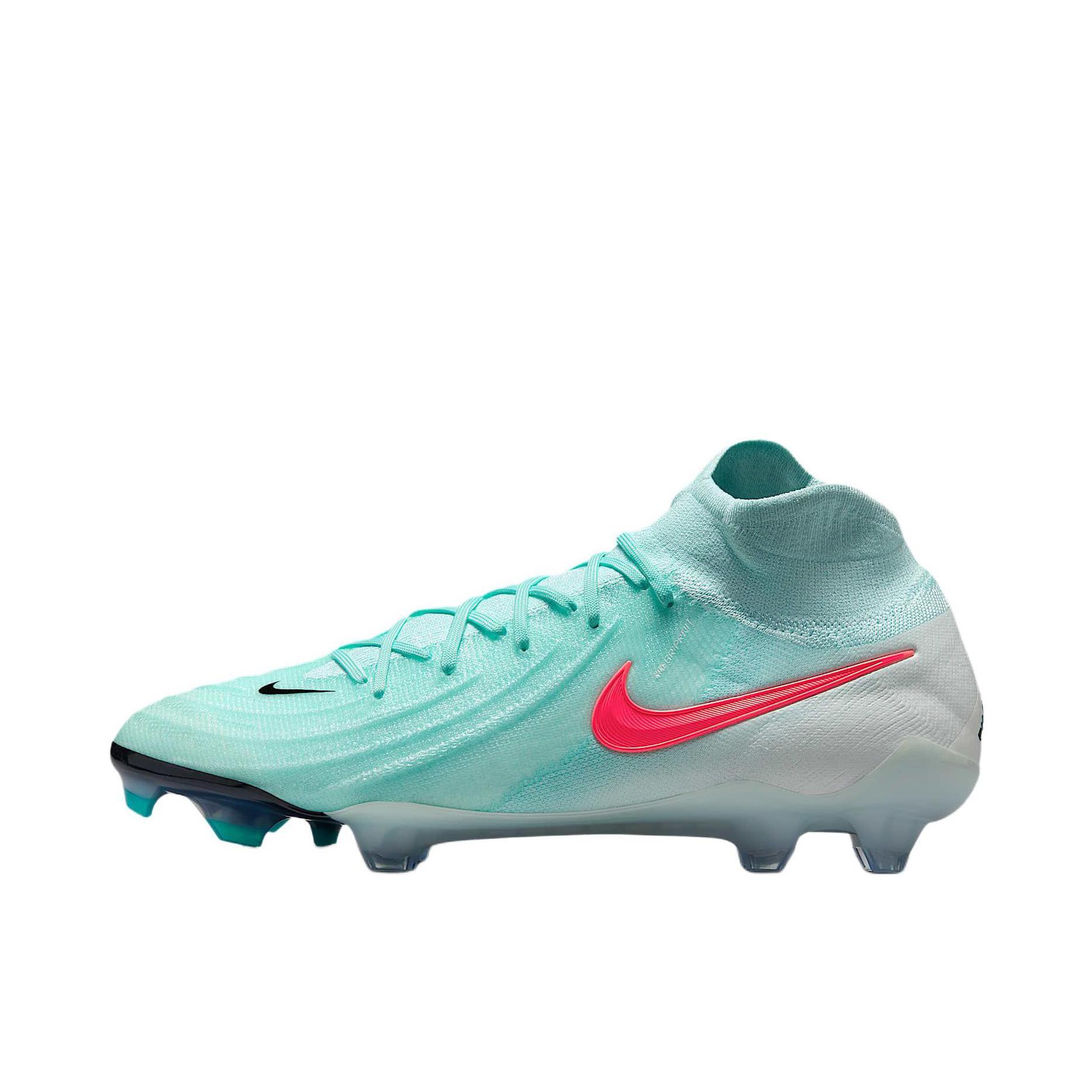 推荐商品：Nike Phantom Luna 2 Elite FG/MG 顶级 胶质混钉 多场地 防滑耐磨 舒适轻便 圆头 硬质 钉鞋 足球鞋 绿色