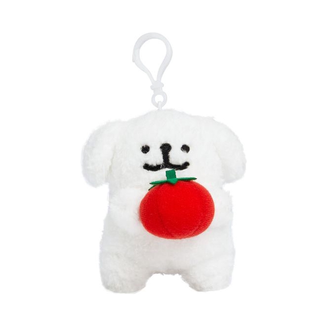 推荐商品：The Green Party 爱心系列 番茄小白毛挂件 周边
