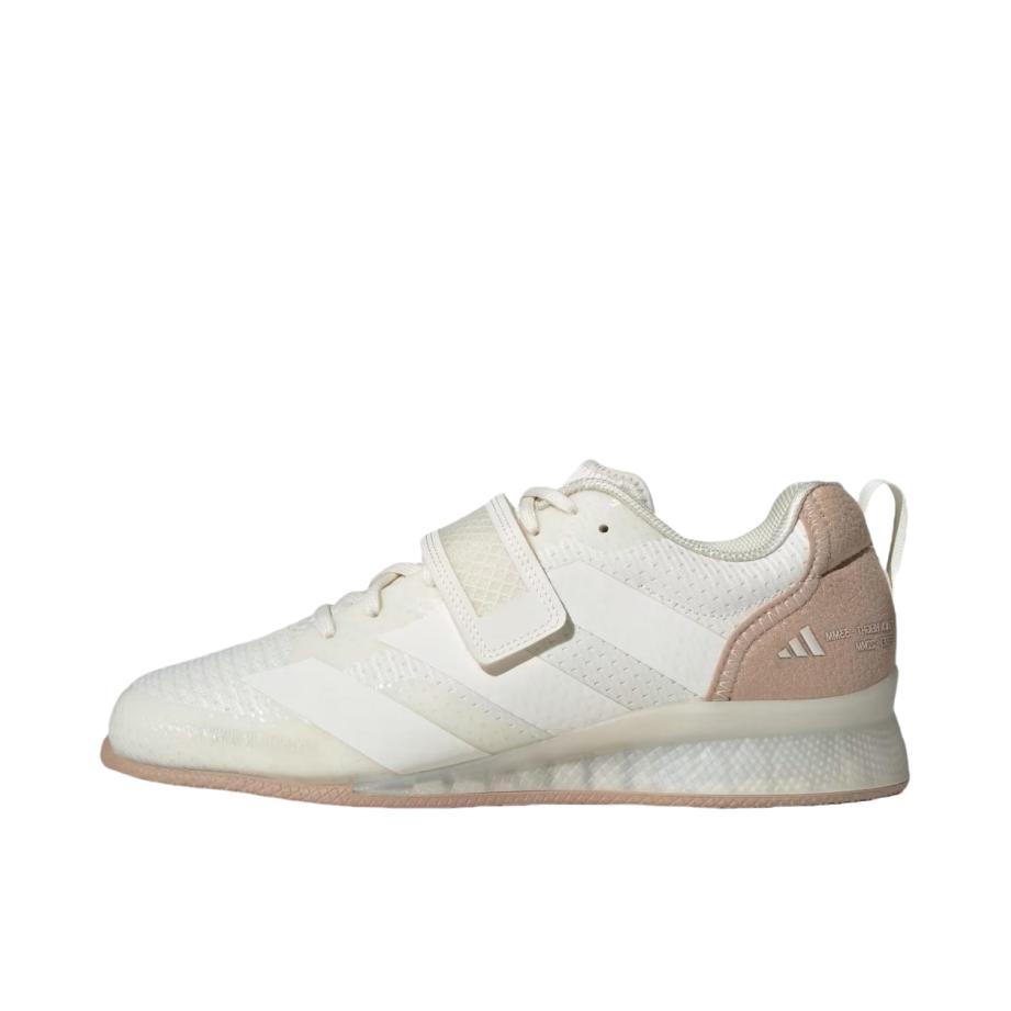 推荐商品：adidas Adipower Weightlifting 3 防滑耐磨 减震 舒适百搭 训练鞋 米白色/棕色