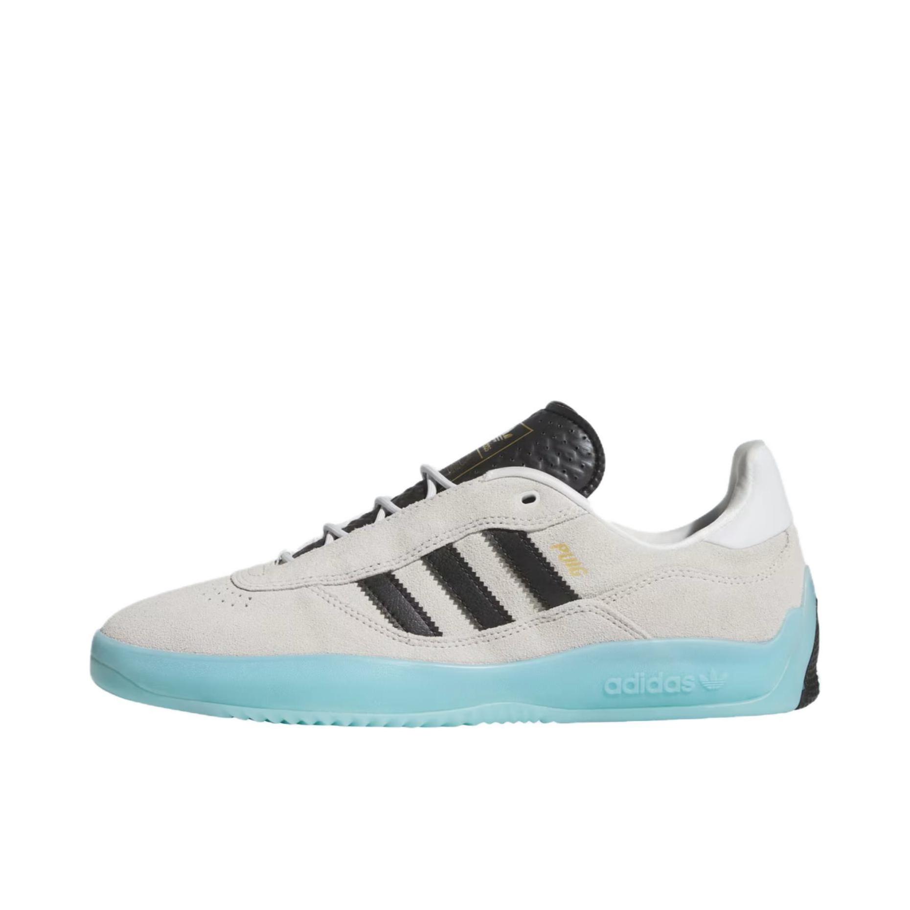 推荐商品：adidas originals Puig Indoor 板鞋 防滑耐磨舒适轻便透气时尚百搭 米色