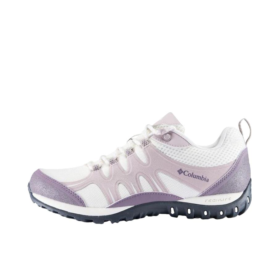 推荐商品：Columbia Peakfreak Ridge Outdry V2 防水 轻盈缓震 防滑耐磨 休闲 抓地 户外鞋 徒步鞋 女款/紫色/白色  