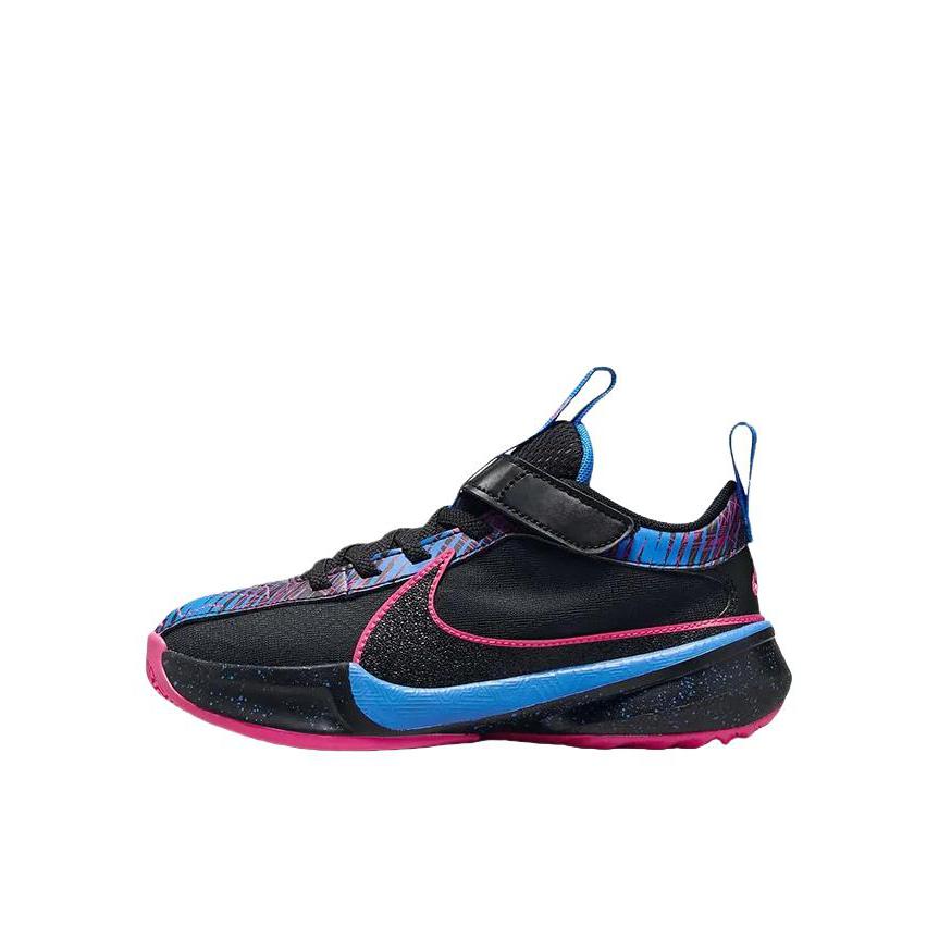 推荐商品：Nike Freak 5 防滑耐磨 支撑减震 轻便 魔术贴 儿童篮球鞋 小童/深宝蓝/黑色/超粉色/照片蓝