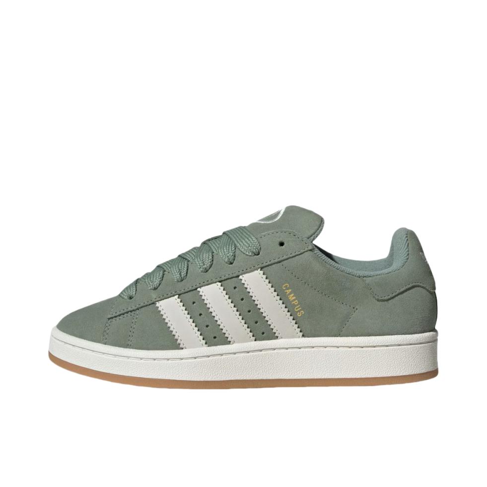 推荐商品：adidas Originals Campus 00s 板鞋 面包鞋 复古缓震透气轻便薄底贴合耐穿圆头包裹性平跟支撑 女款/白色 