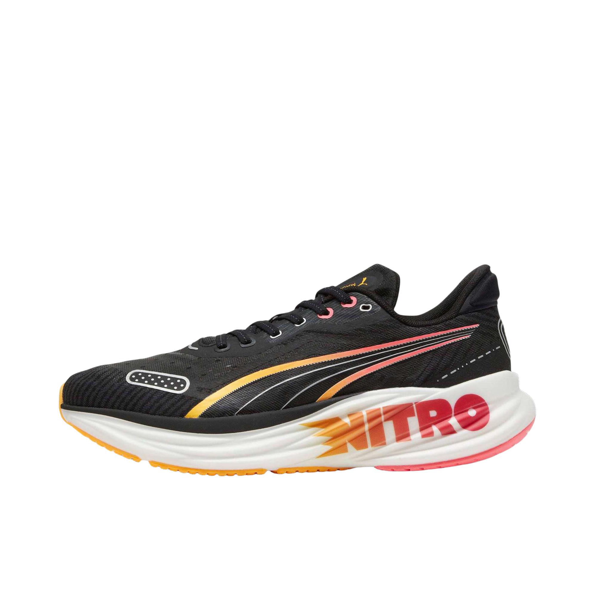 推荐商品：Puma/彪马 Magnify Nitro 2 防滑耐磨 舒适轻便 减震回弹 百搭复古 跑鞋 黑色
