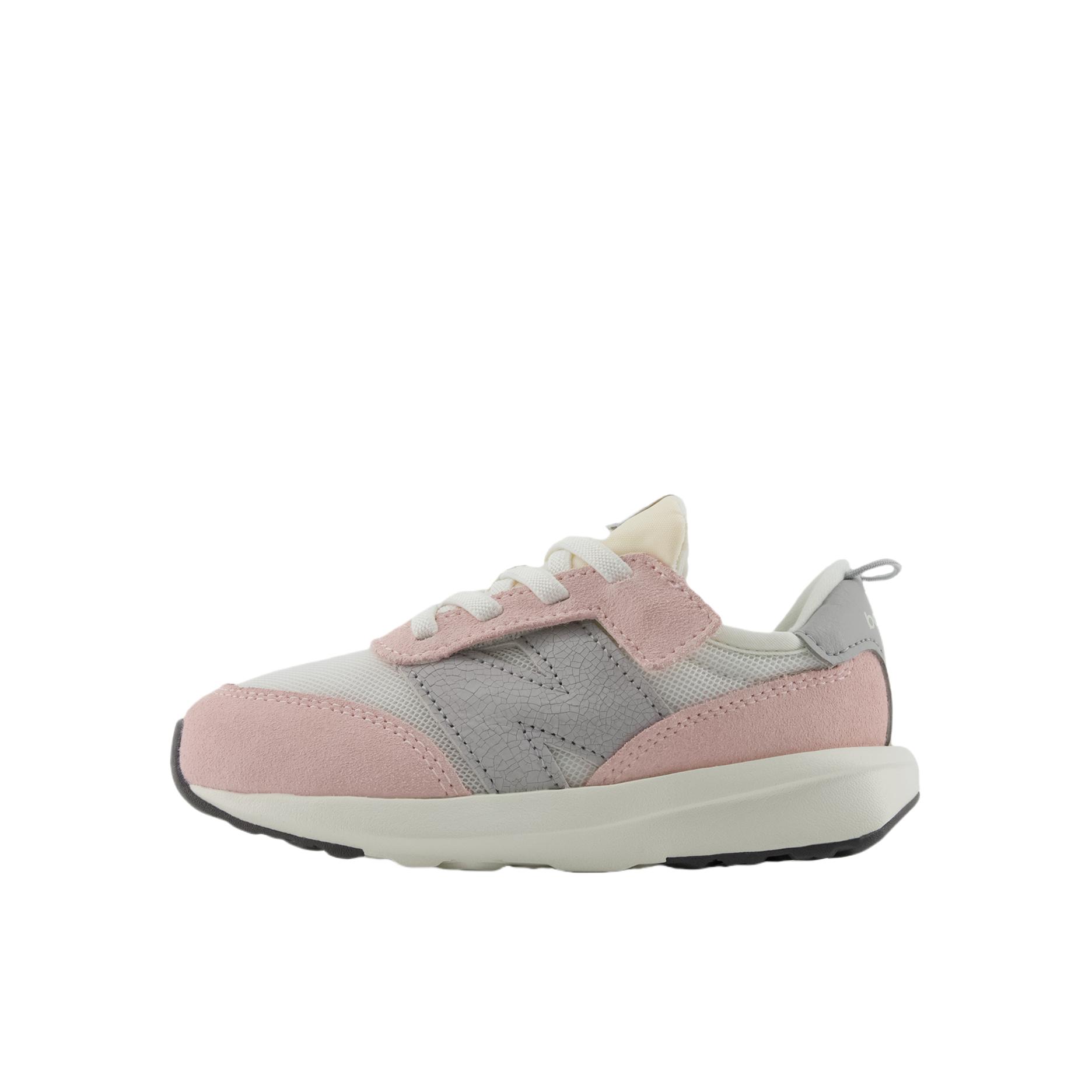 推荐商品：New Balance 370 复古 拼接 织物 松紧带 运动鞋儿童 W宽/小童/彩色/白色/灰色