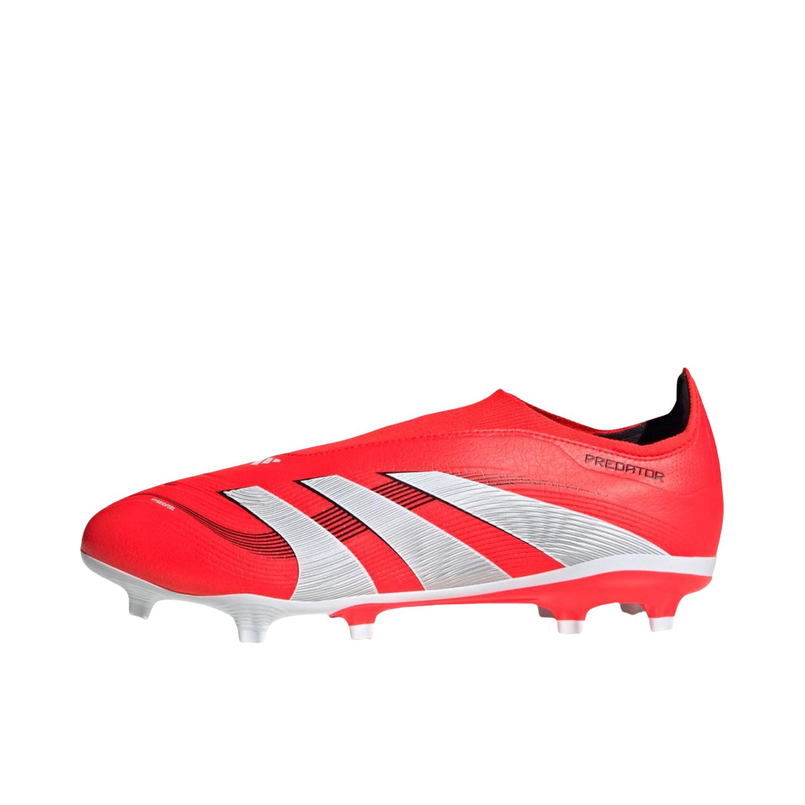 推荐商品：adidas Predator League LL FG/MG 中端 混钉 人草 轻便耐磨防滑 足球鞋 大红色 