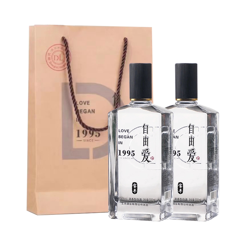 推荐商品：宝丰 自由爱 白酒 50度 瓶装