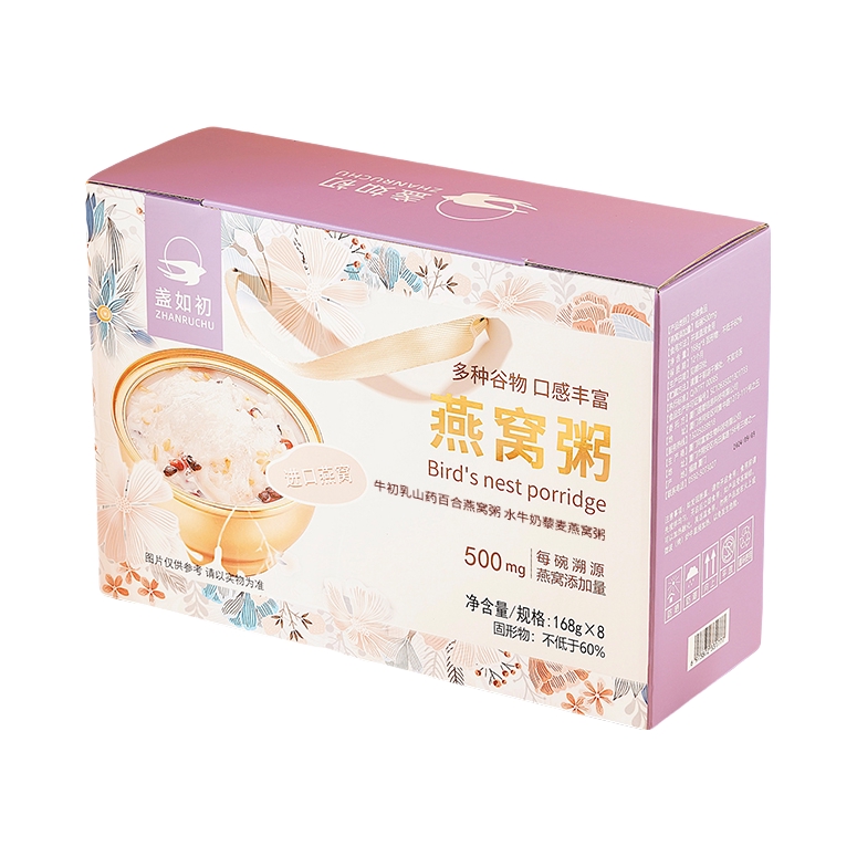 推荐商品：盏如初 燕窝粥 礼盒装 多种谷物口感丰富