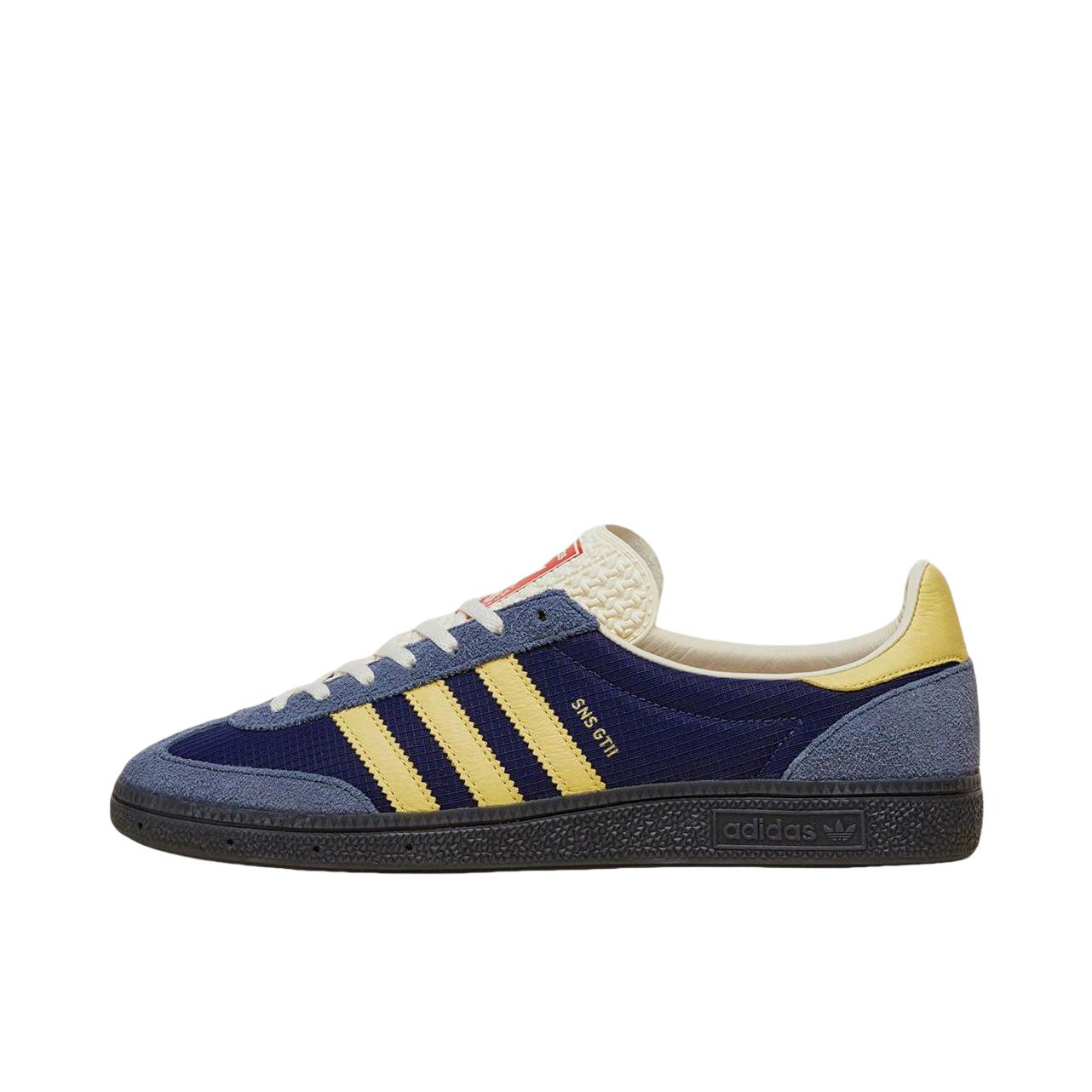 推荐商品：SNS x adidas originals Gtii 防滑耐磨 低帮 板鞋 SNS 联名/蓝色/黄色 