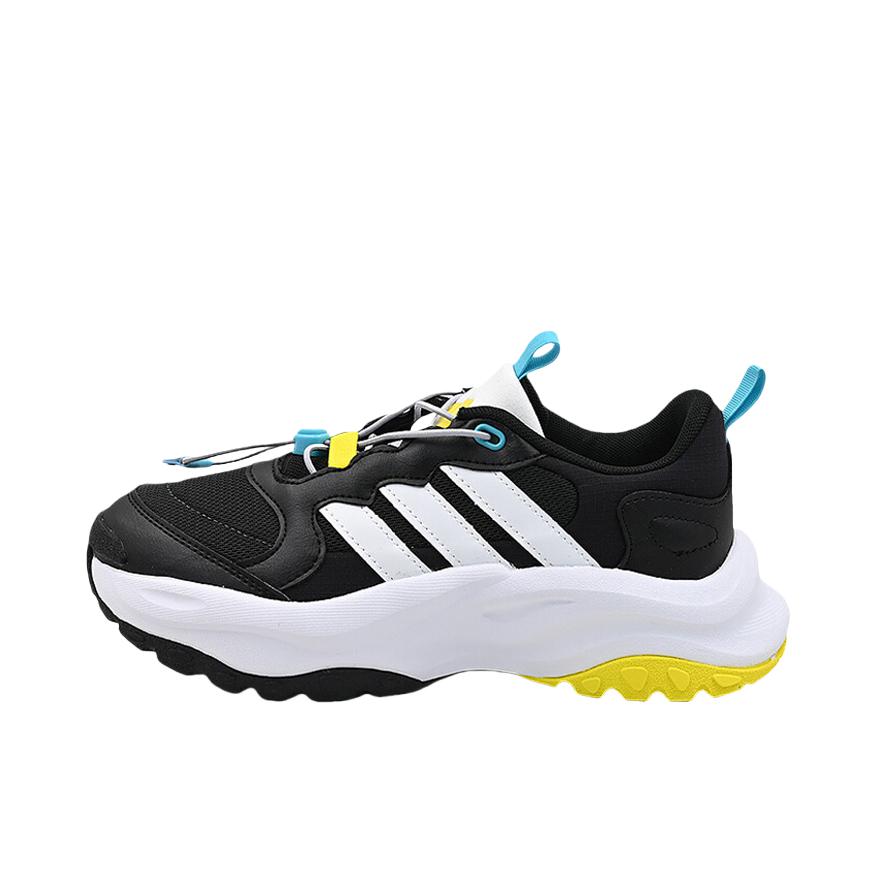 推荐商品：adidas Maxxwavy Extreme 厚底 防滑耐磨 缓震 网面透气 舒适百搭 老爹鞋 运动鞋儿童 大童/黑色/白色