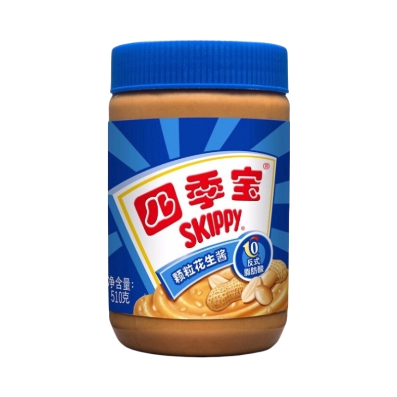 推荐商品：四季宝 颗粒花生酱 瓶装
