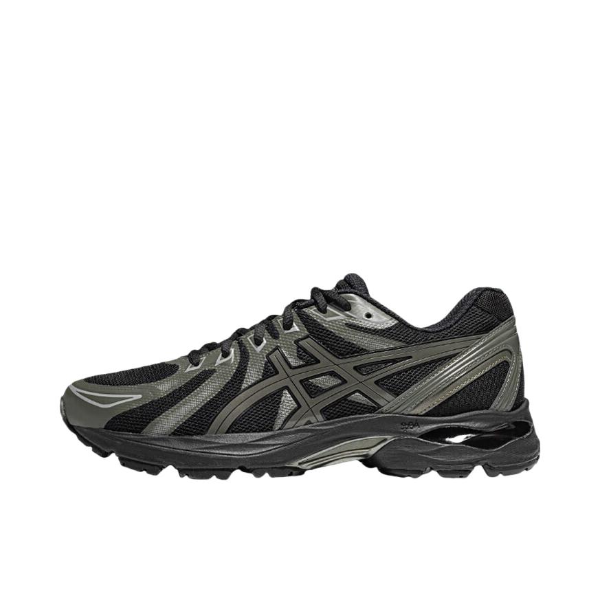 推荐商品：Asics/亚瑟士 Gel-Flux CN 跑鞋 网眼透气舒适回弹防滑耐磨缓震时尚百搭合成革织物长跑 黑色