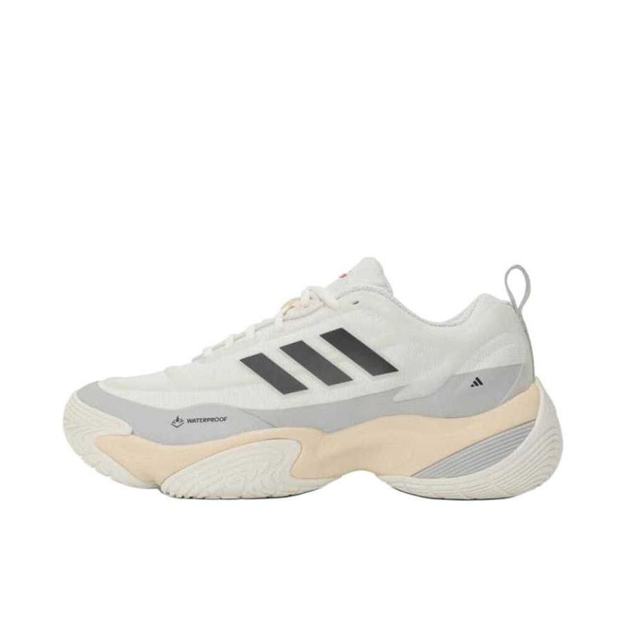 推荐商品：adidas Climaproof Amohy 跑鞋 复古时尚潮流防滑耐磨缓震回弹防泼水轻运动 亮白/黑色/奇妙白