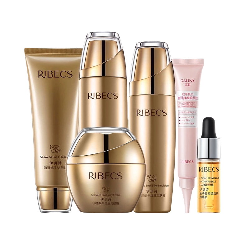 推荐商品：RIBECS/伊贝诗 海藻蜗牛丝滑水乳护肤套装