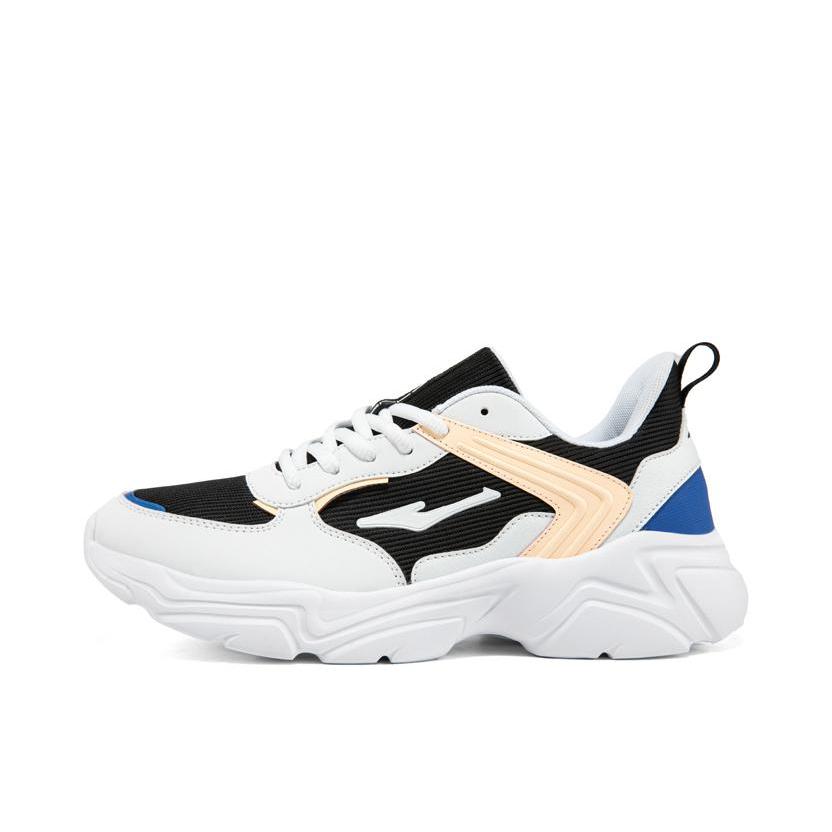 推荐商品：鸿星尔克 网面透气 舒适减震 复古 跑鞋 51122102194 一度灰/黑色