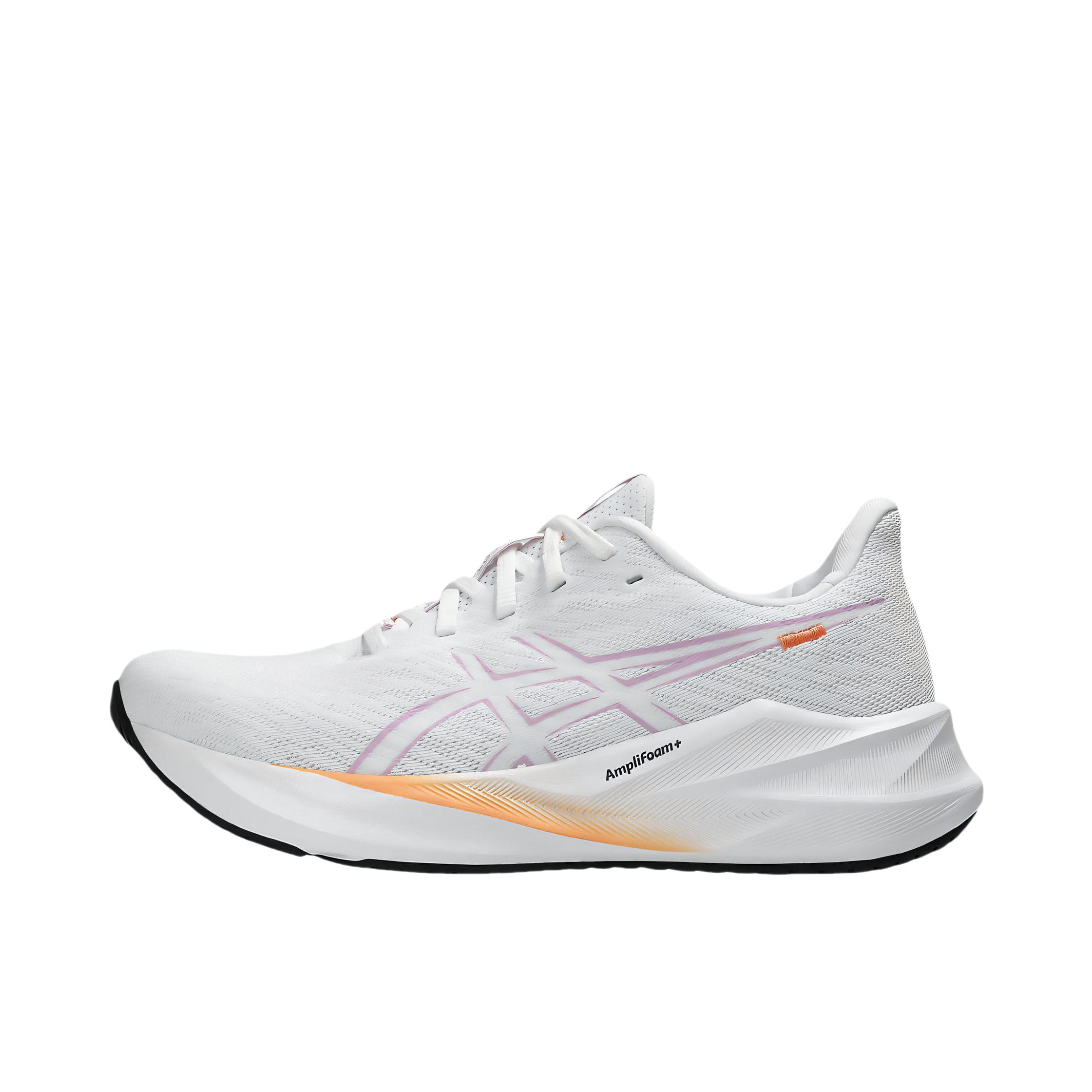 推荐商品：Asics/亚瑟士 VERSABLAST 4 跑鞋 耐磨低帮系带厚底圆头 白色/紫色