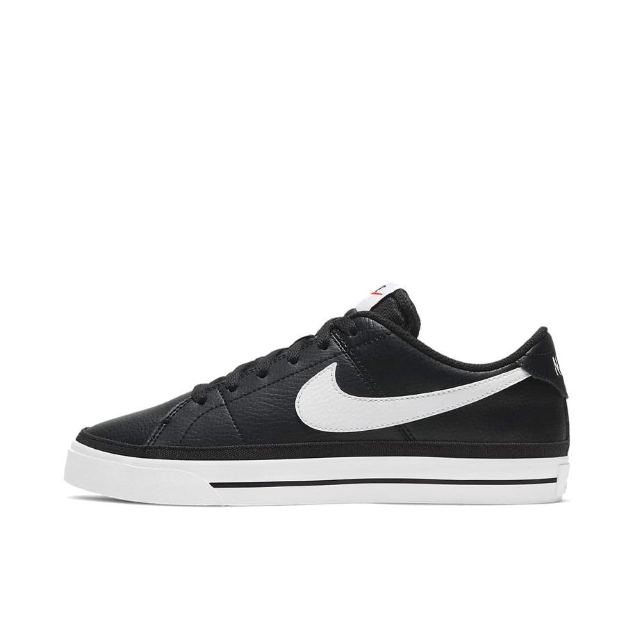 推荐商品：Nike Court Legacy 板鞋 复古舒适透气防滑耐磨休闲运动一脚蹬 女款/黑色/白色