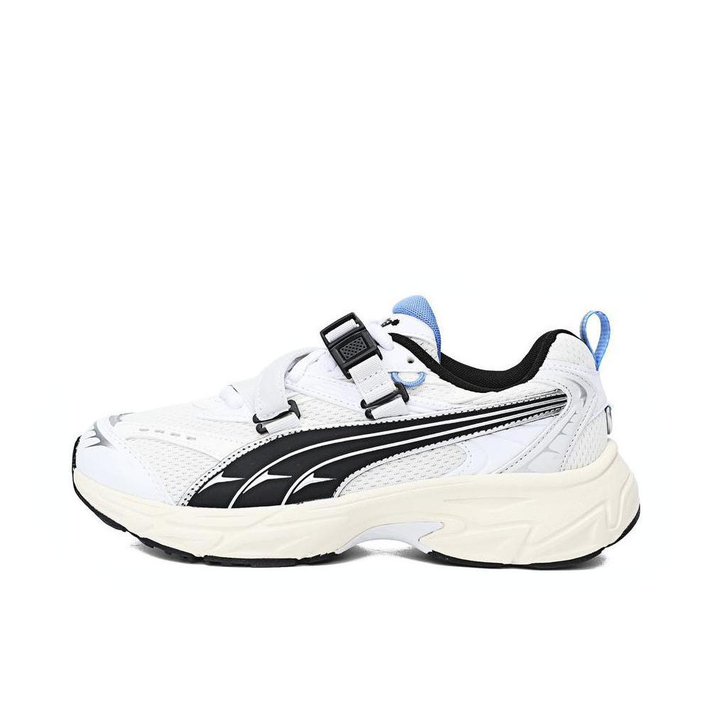推荐商品：Puma/彪马 Morphic 运动休闲鞋 防滑耐磨轻便网面透气舒适百搭复古圆头 黄色/黑色/银色