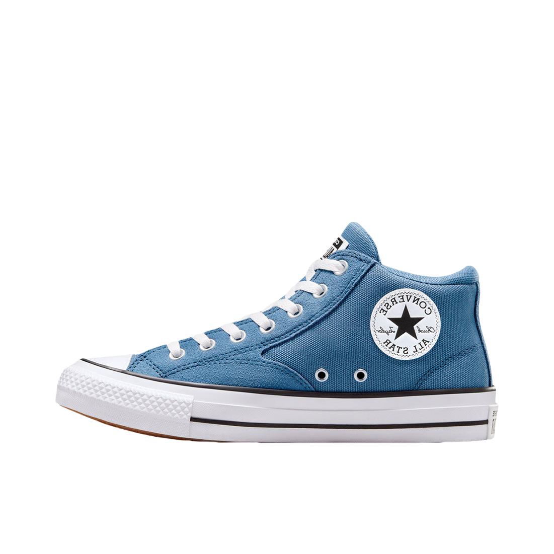 推荐商品：Converse/匡威 Chuck Taylor All Star Malden Street 帆布鞋 复古舒适轻便防滑耐磨支撑圆头高帮 湖蓝色