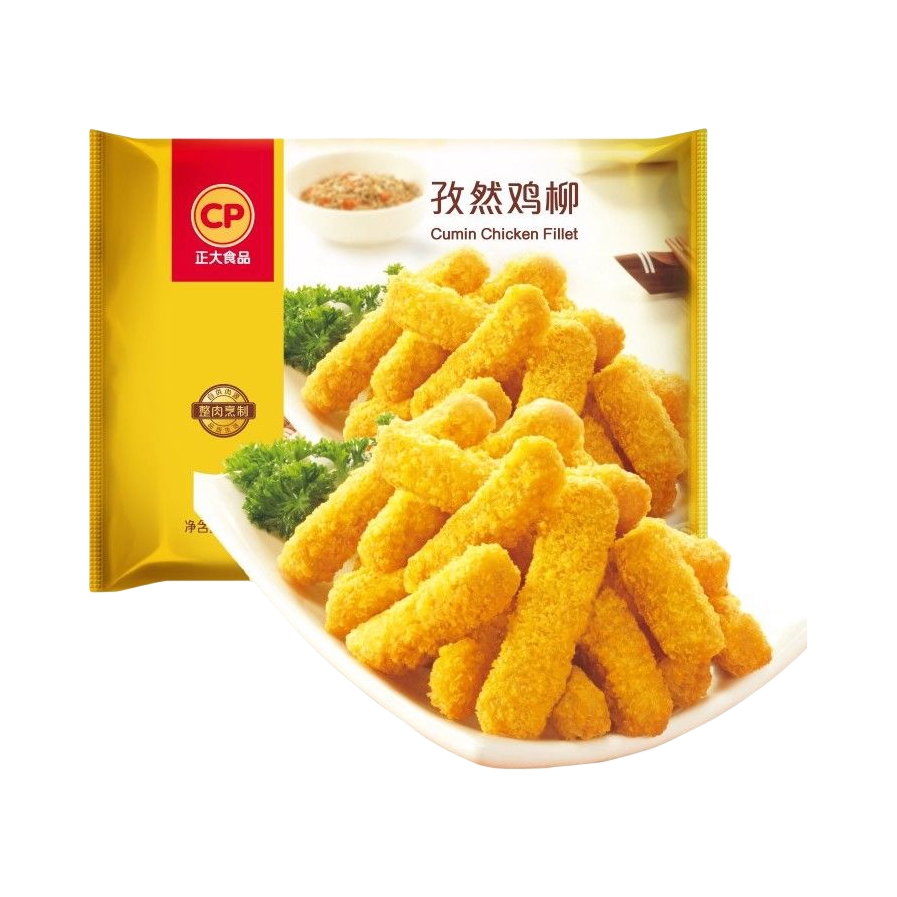 推荐商品：CP/正大食品 孜然鸡柳 袋装