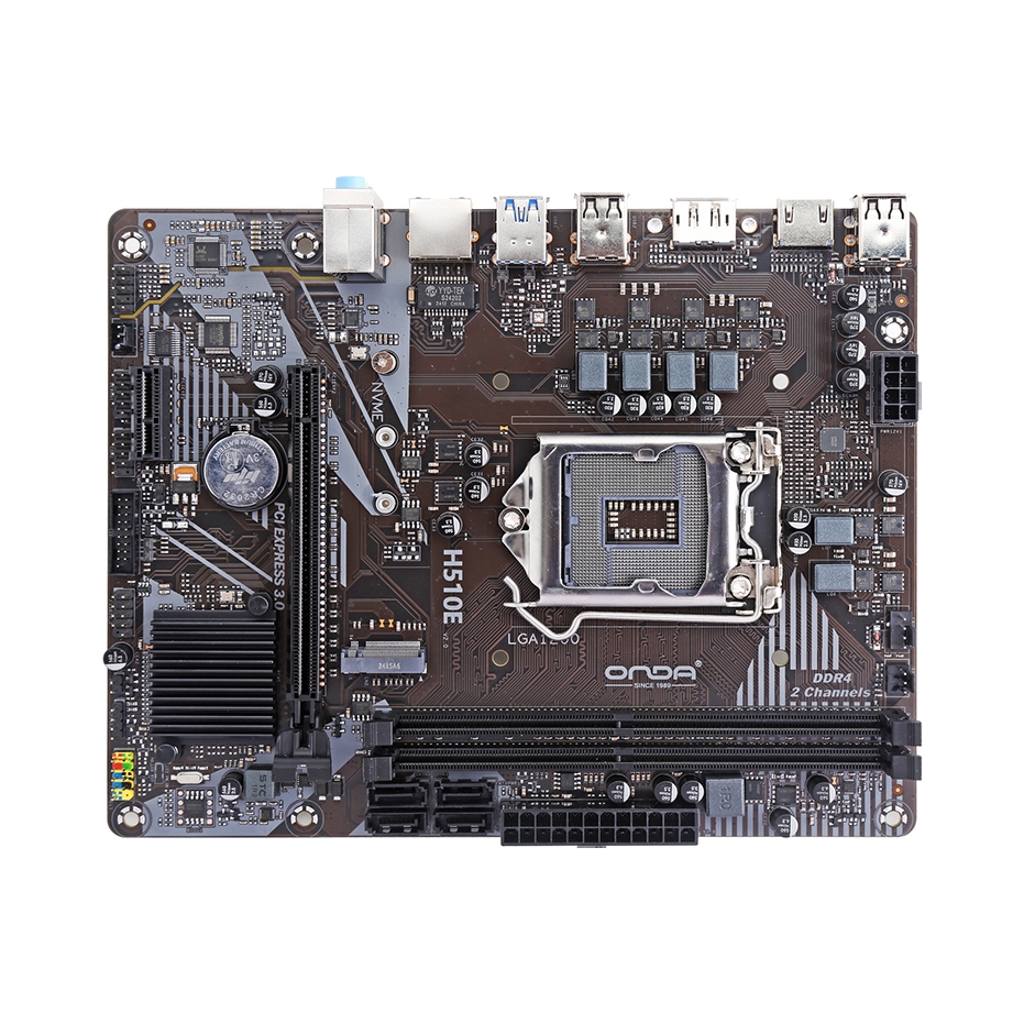 推荐商品：ONDA/昂达 H510系列芯片组 DDR4 电脑主板 支持10代cpu 双通道