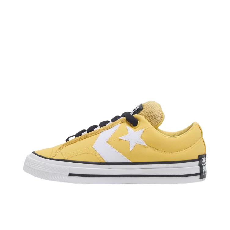 推荐商品：Converse/匡威 Star Player 星箭 防滑耐磨 复古休闲 舒适轻便 简约 板鞋 黄色/雪白