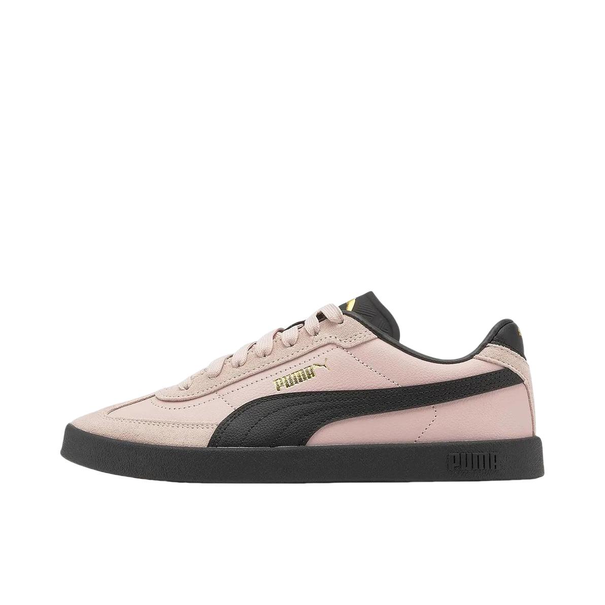推荐商品：Puma/彪马 Club II Era T头鞋 德训鞋 板鞋 薄底防滑耐磨轻便低帮系带复古百搭支撑圆头贴合 粉色 