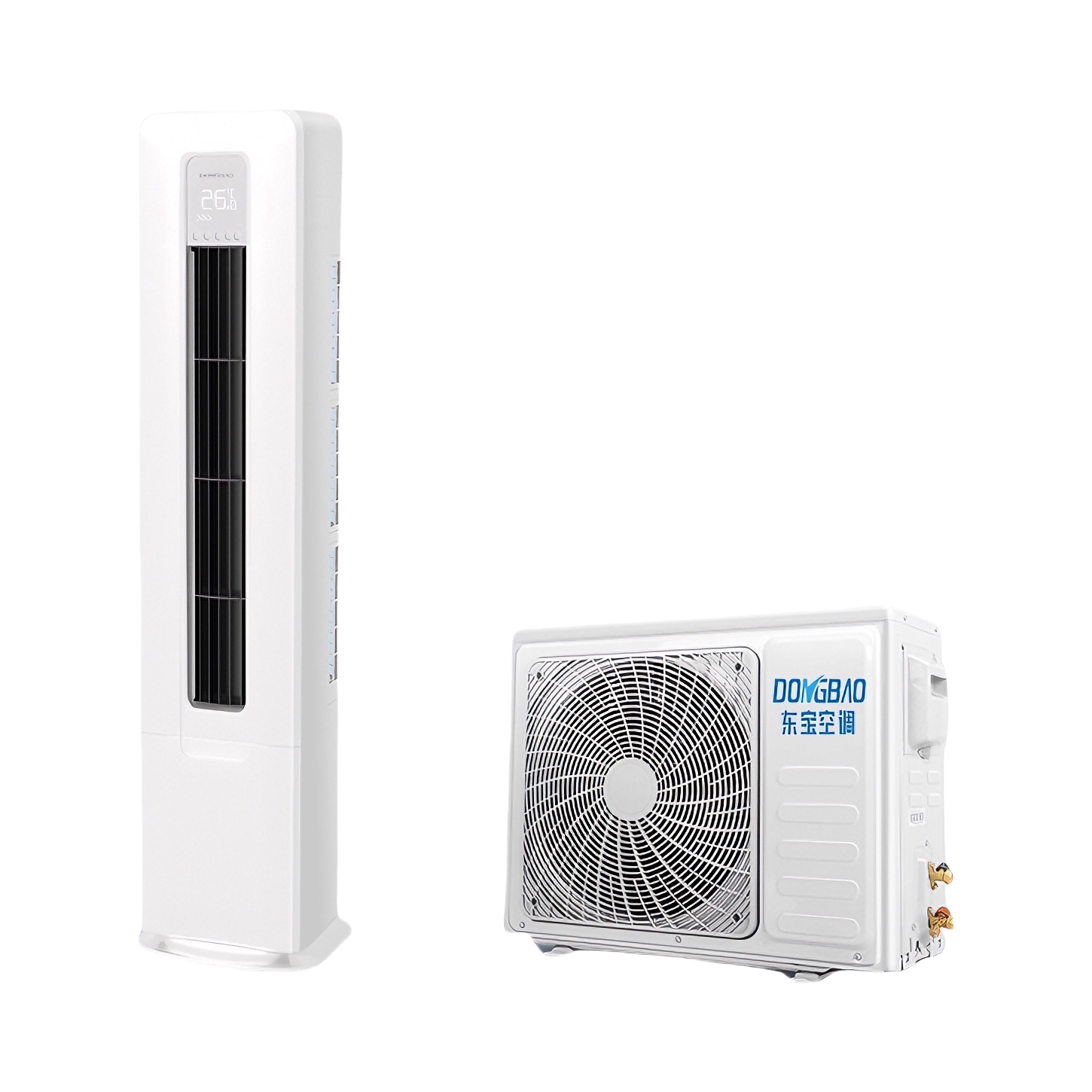 推荐商品：东宝 大3匹 立柜式空调 快速冷暖 强劲风力 低分贝运行 KFRd-72LW/H2-5aDB(BpR1)