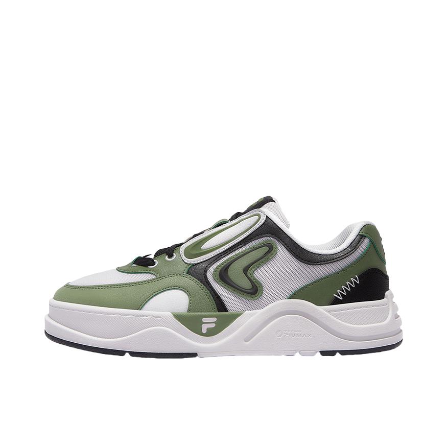 推荐商品：FILA/斐乐 50-50 DX 板鞋 百搭防滑低帮圆头薄底 雨雾灰