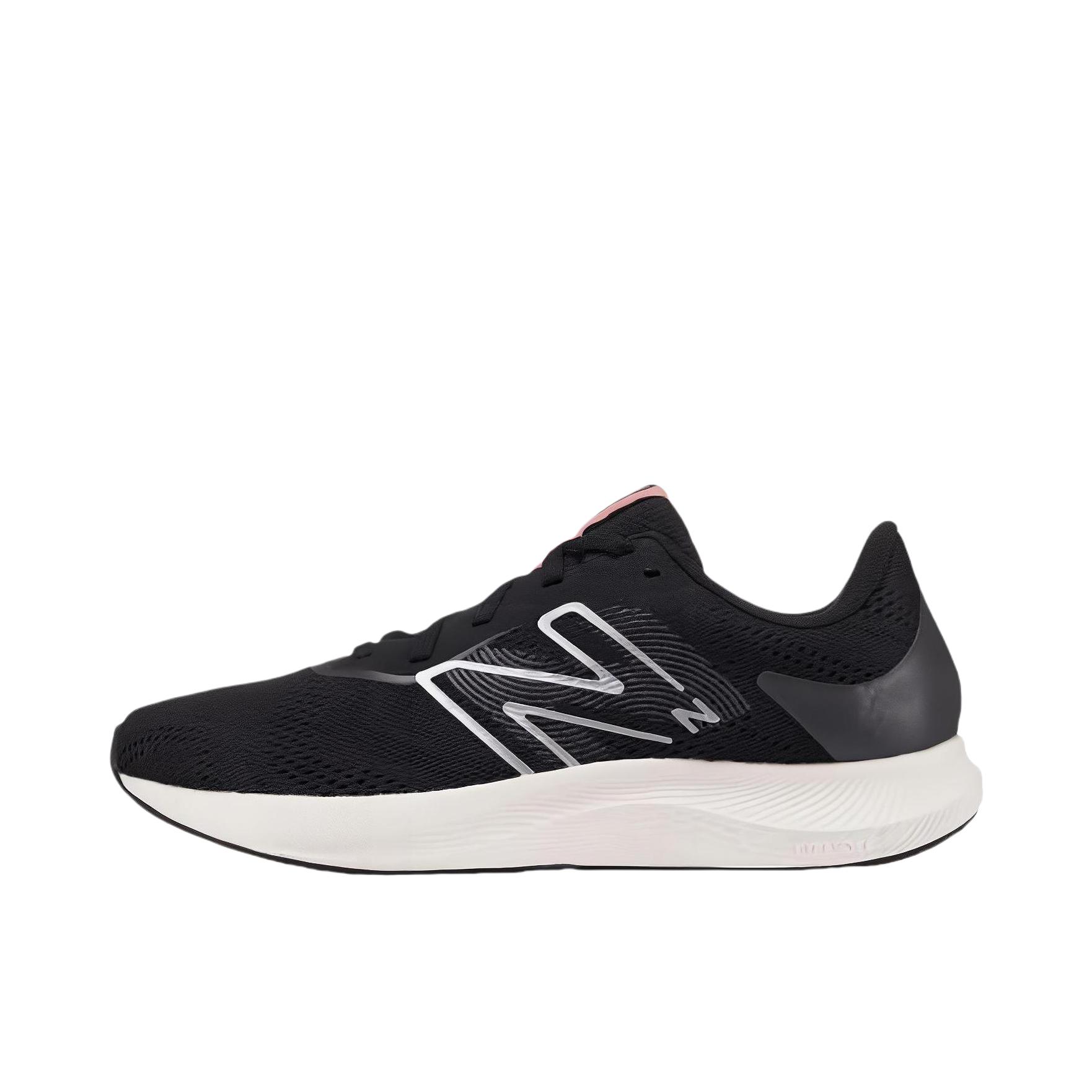 推荐商品：New Balance Pro Run 跑鞋 舒适轻便缓震耐磨织物网面透气运动轻量回弹 女款/黑色/白色