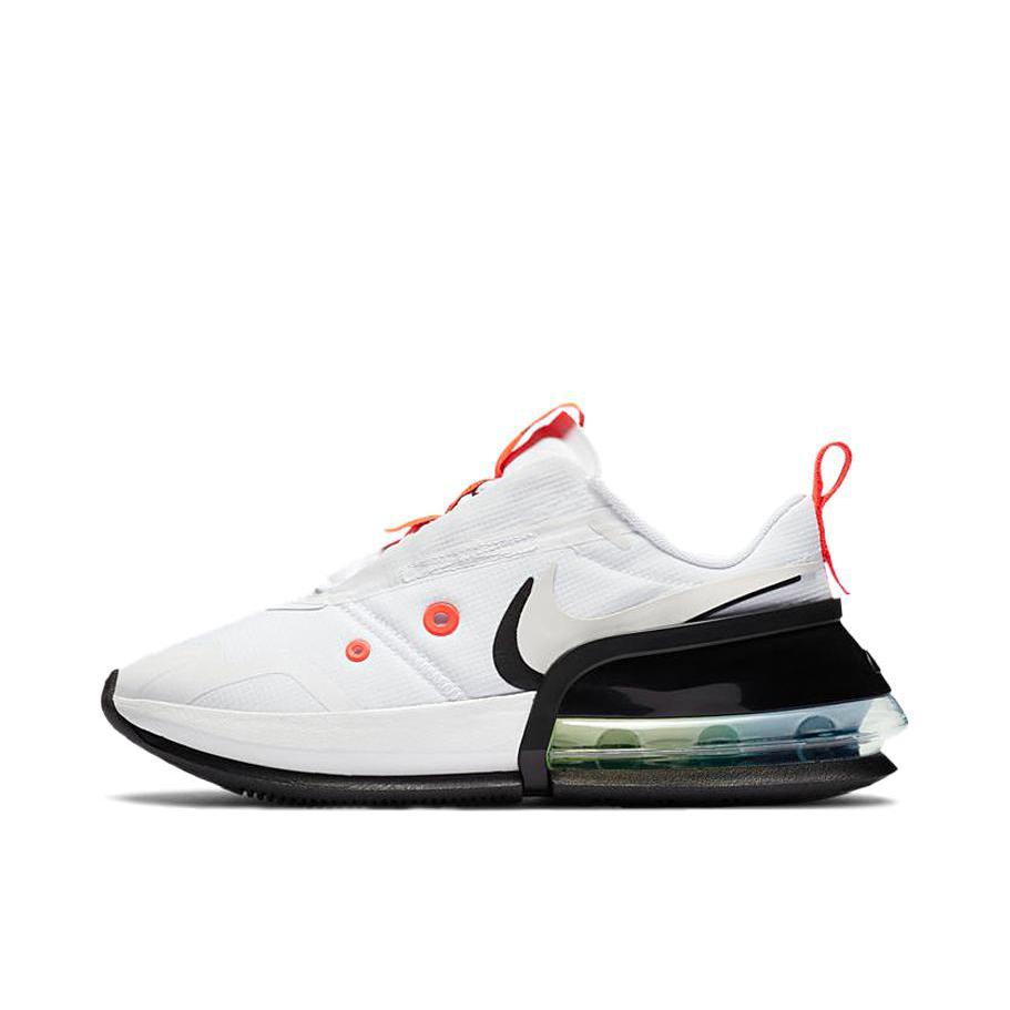 推荐商品：Nike Air Max Up 跑鞋 减震回弹轻便透气防滑耐磨复古百搭织物合成革时尚 白色/黑色