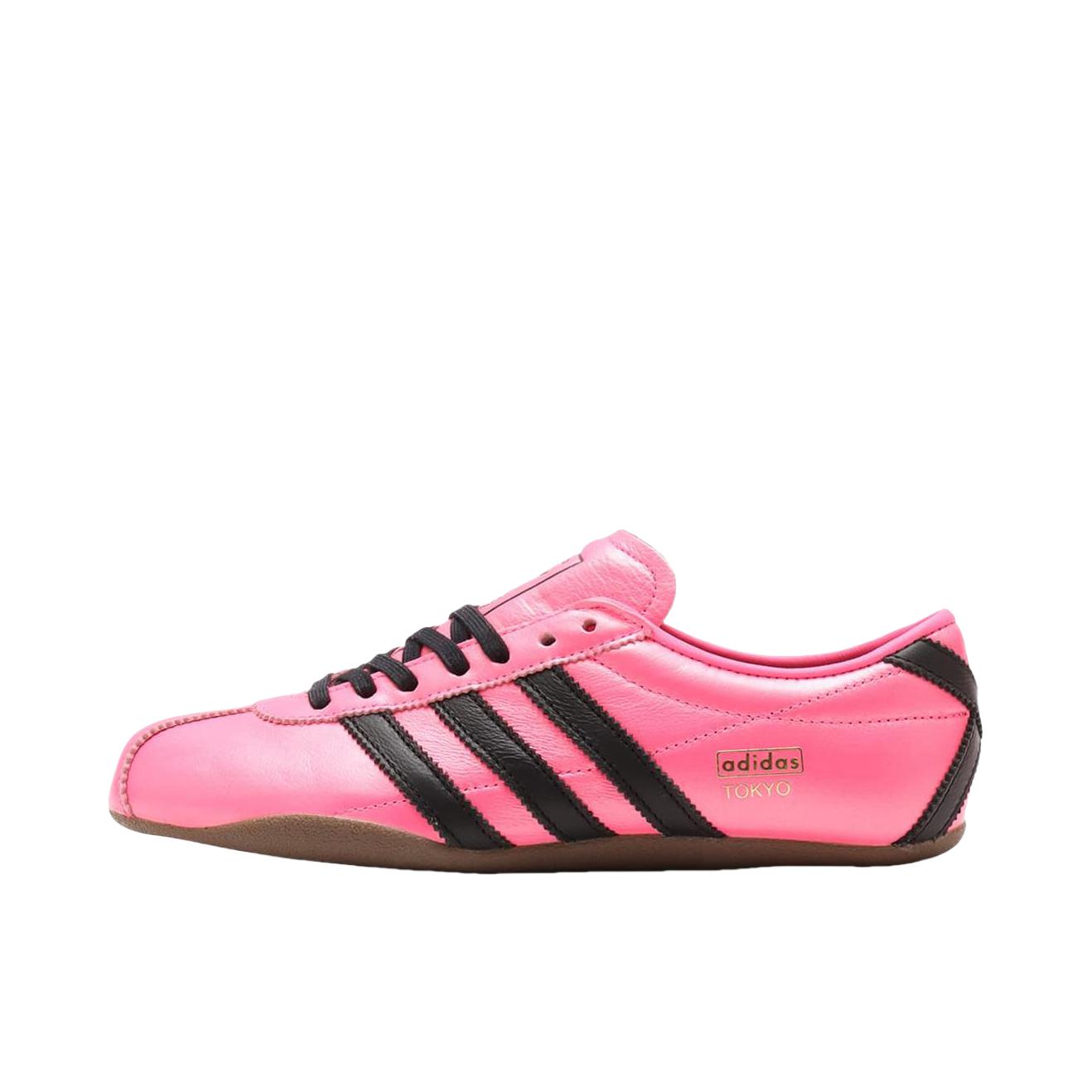 推荐商品：adidas Originals Tokyo DECON 复古百搭 舒适 防滑耐磨 运动休闲鞋 女款/粉色
